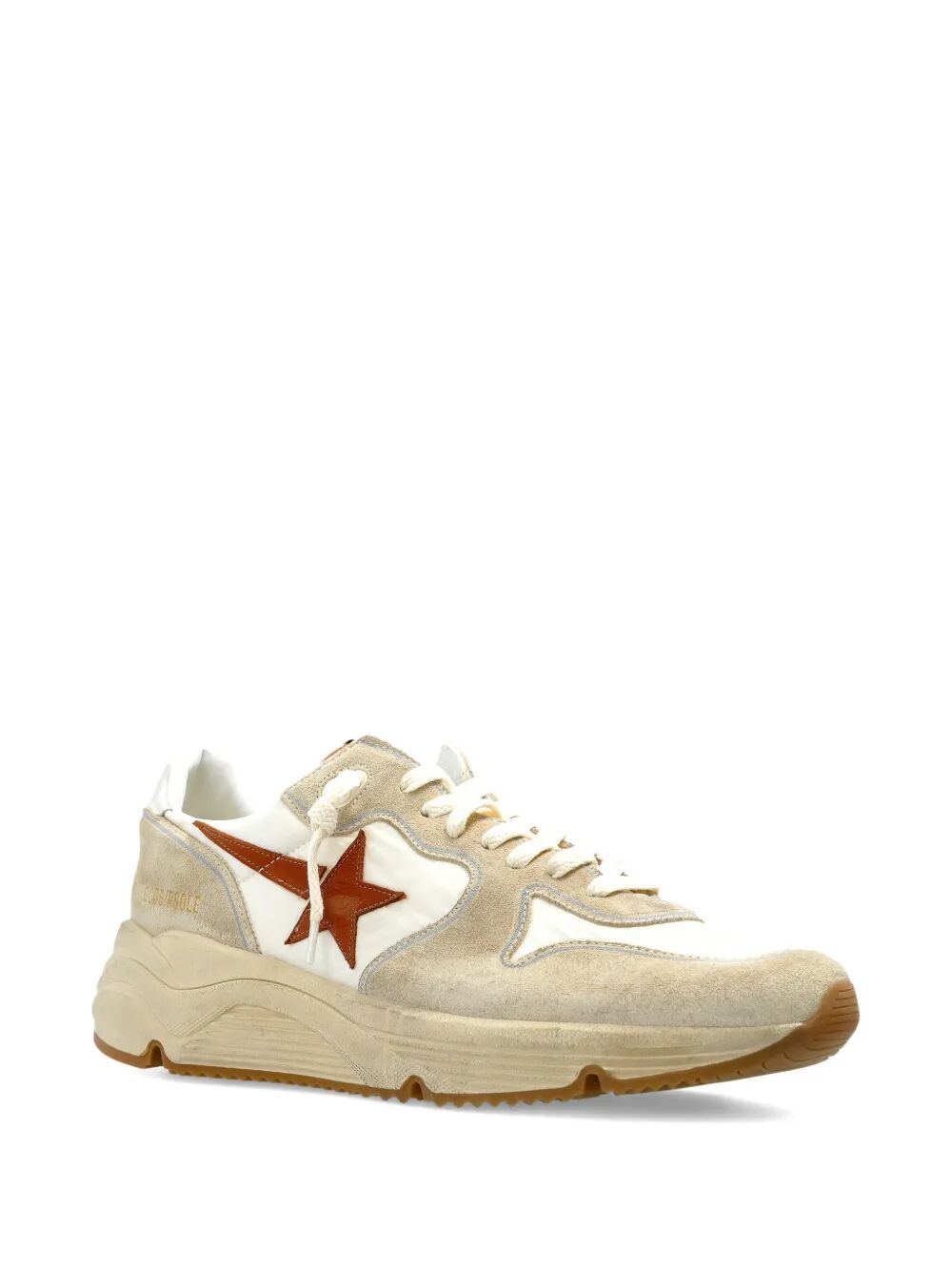 Golden Goose Men Running Sole Nylon And Suede Sneakers GOLDEN GOOSE