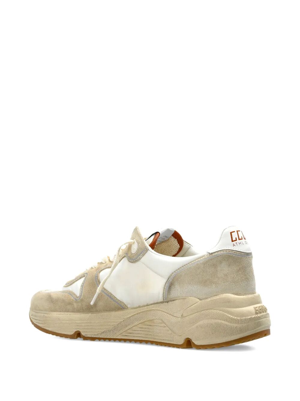 Golden Goose Men Running Sole Nylon And Suede Sneakers GOLDEN GOOSE