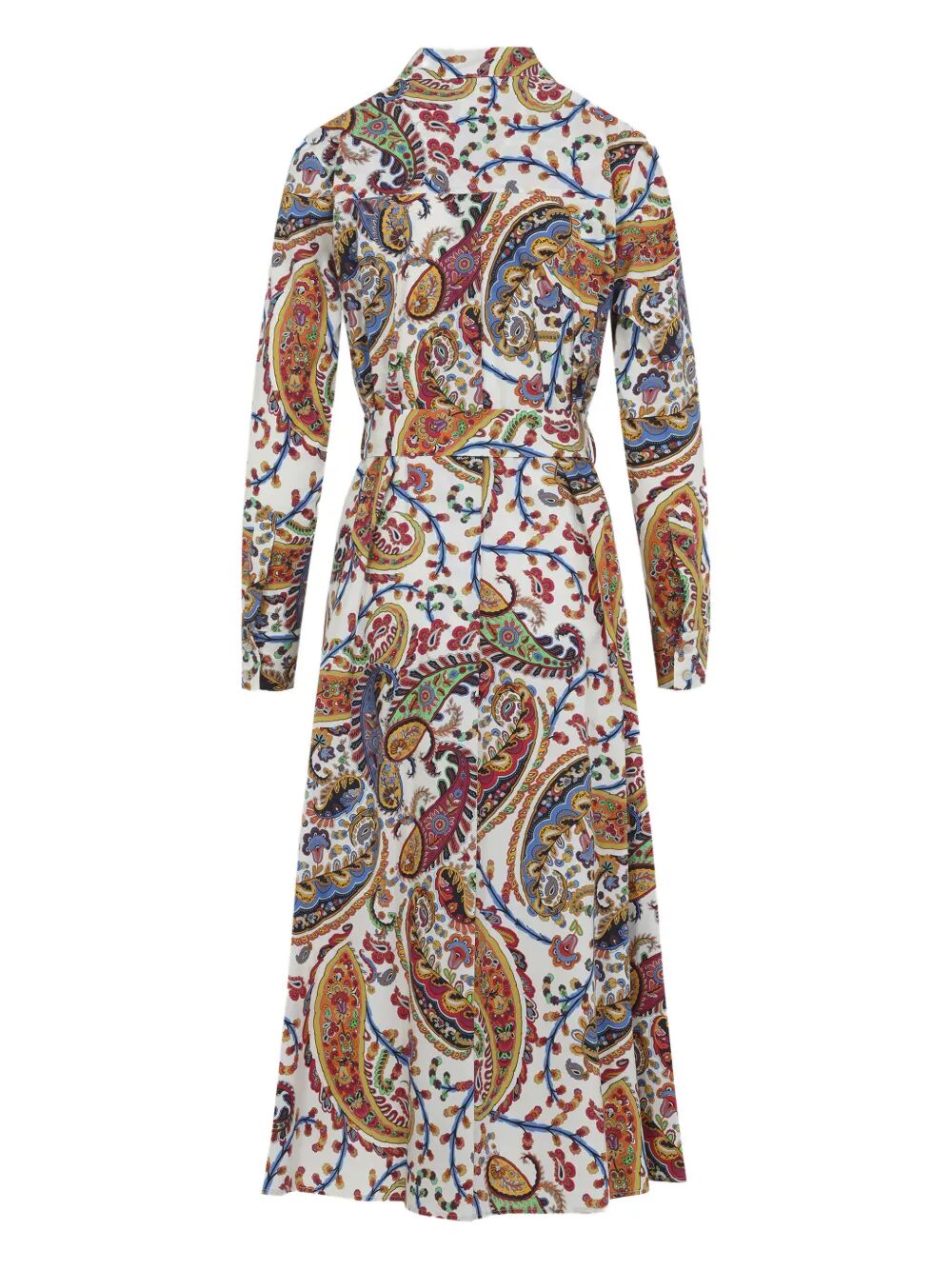Etro Women Paisley-Print Midi Shirt Dress With Belt ETRO