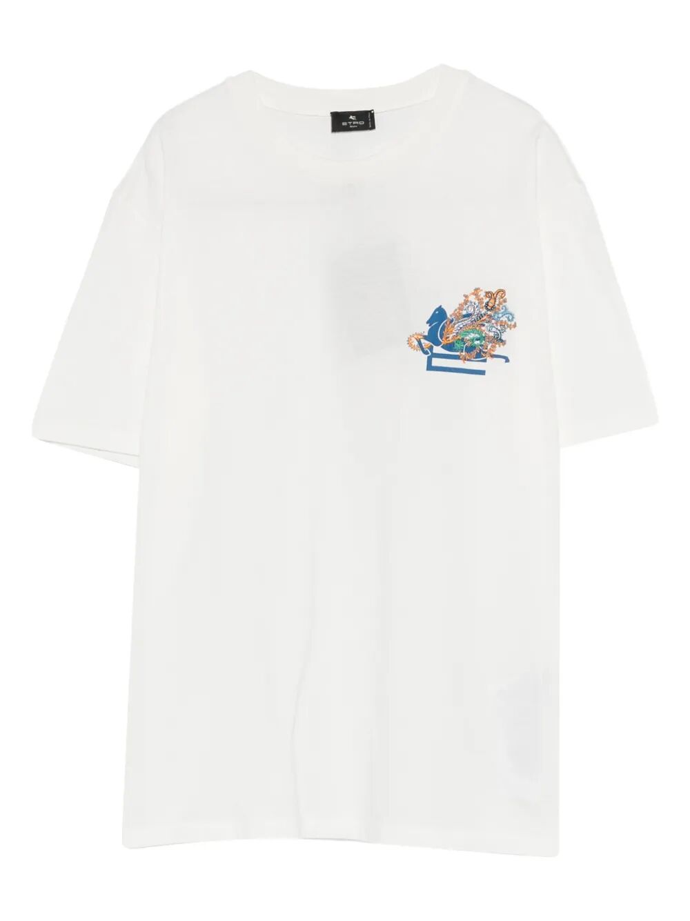 Etro Women T-Shirt With Embroidered Logo ETRO
