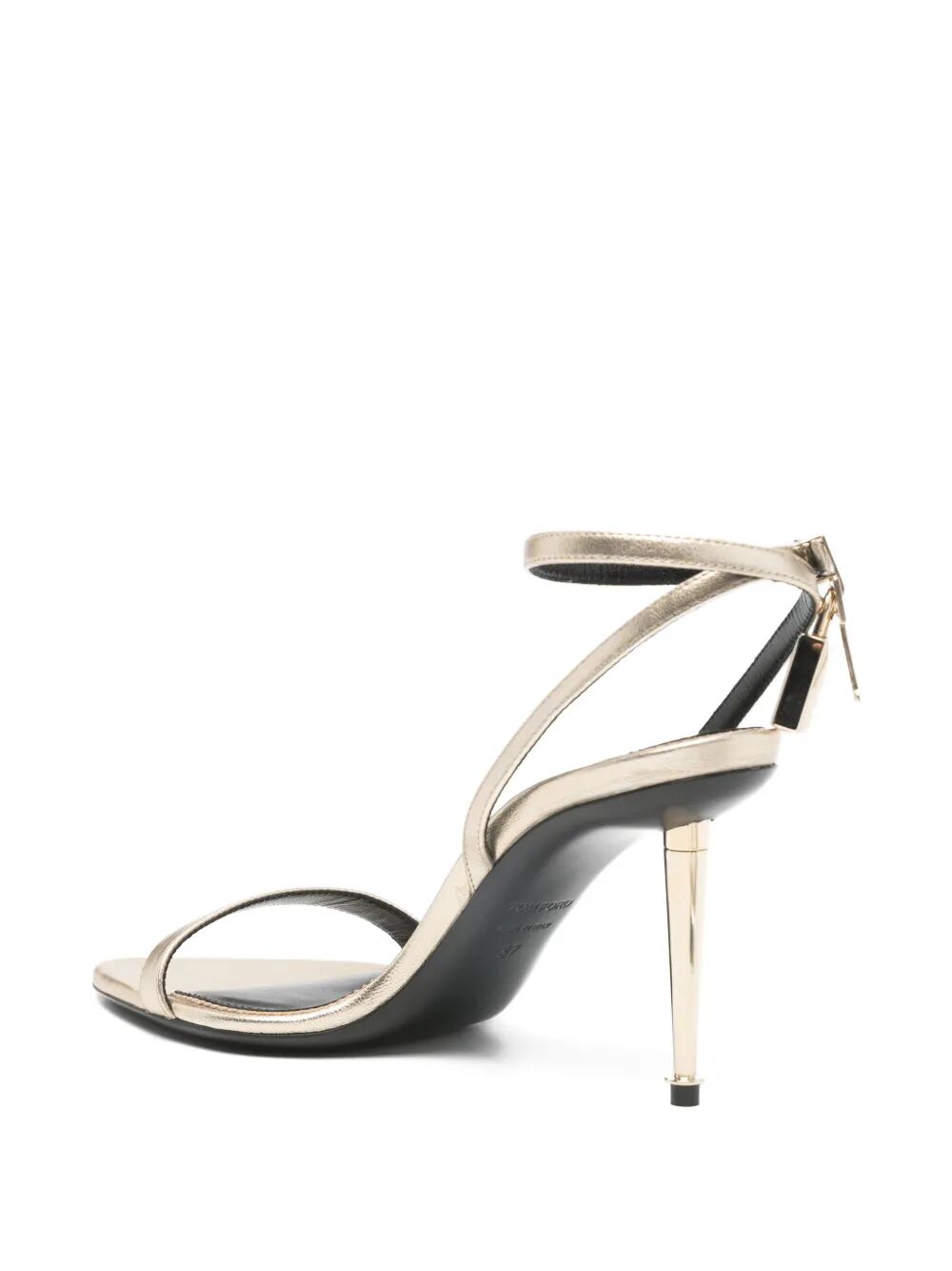 Tom Ford Women Ankle-Strap Padlock 90 Mid Heel Sandals TOM FORD