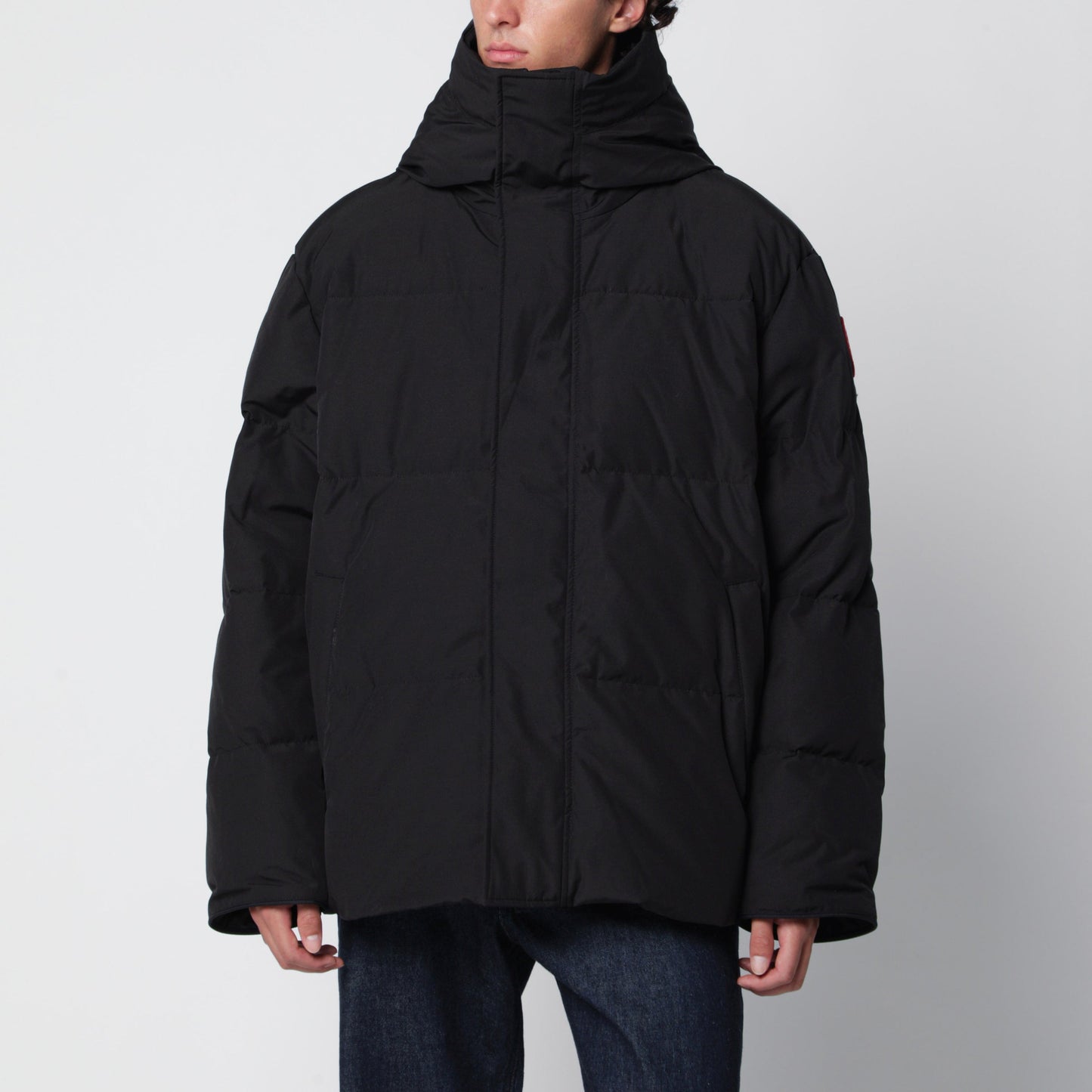 Canada Goose Seymour Black Hooded Parka Men CANADA GOOSE