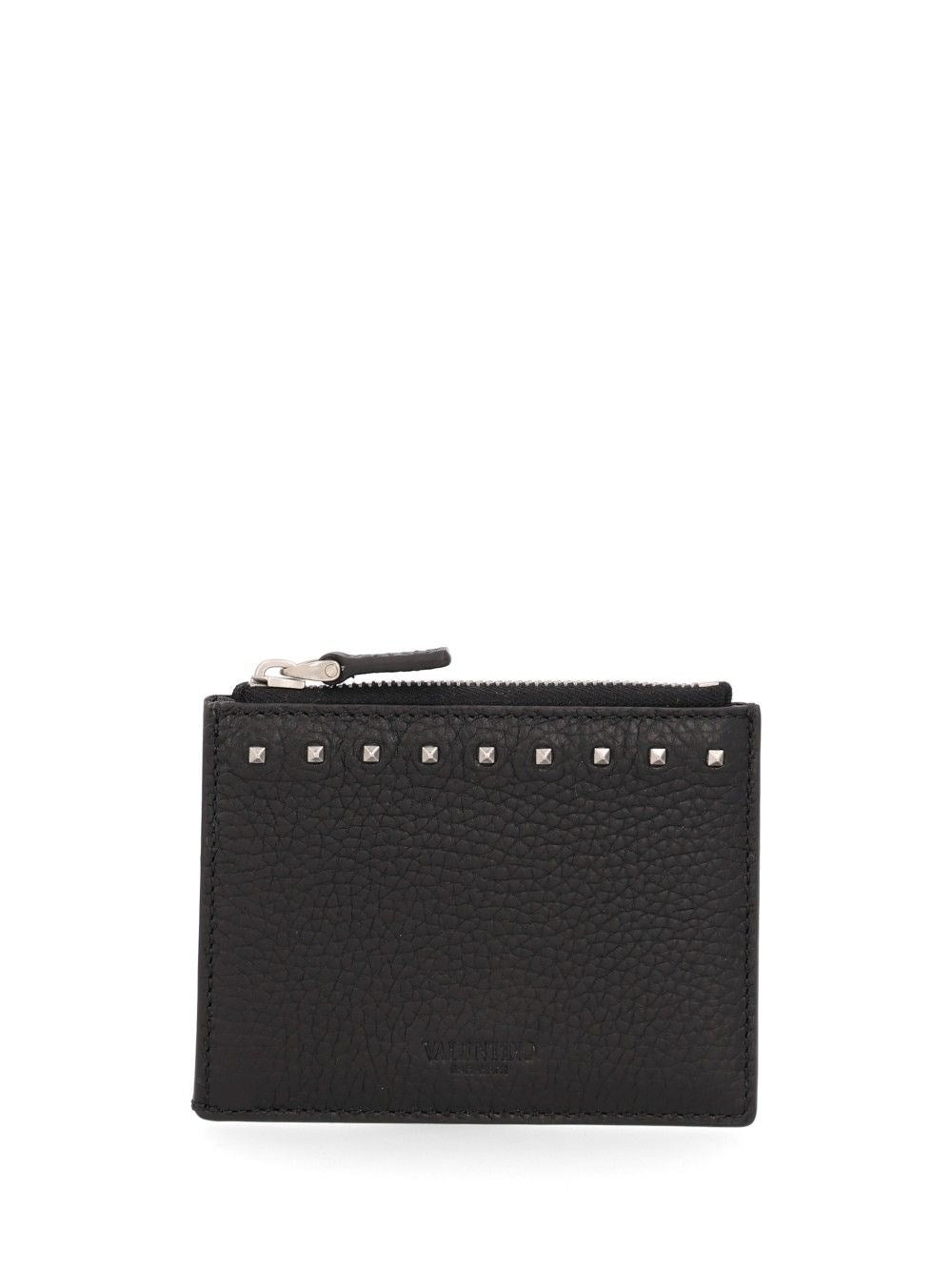 Valentino Garavani Men "Rockstud" Coin And Card Holder VALENTINO GARAVANI
