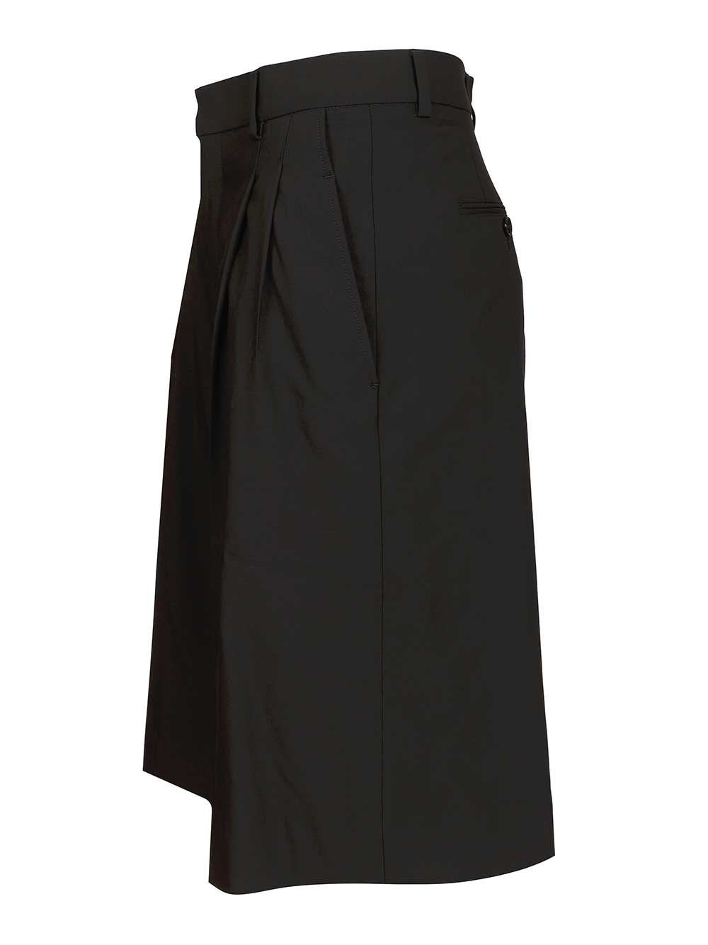 Ami Women Wide-Leg Bermuda Shorts AMI PARIS