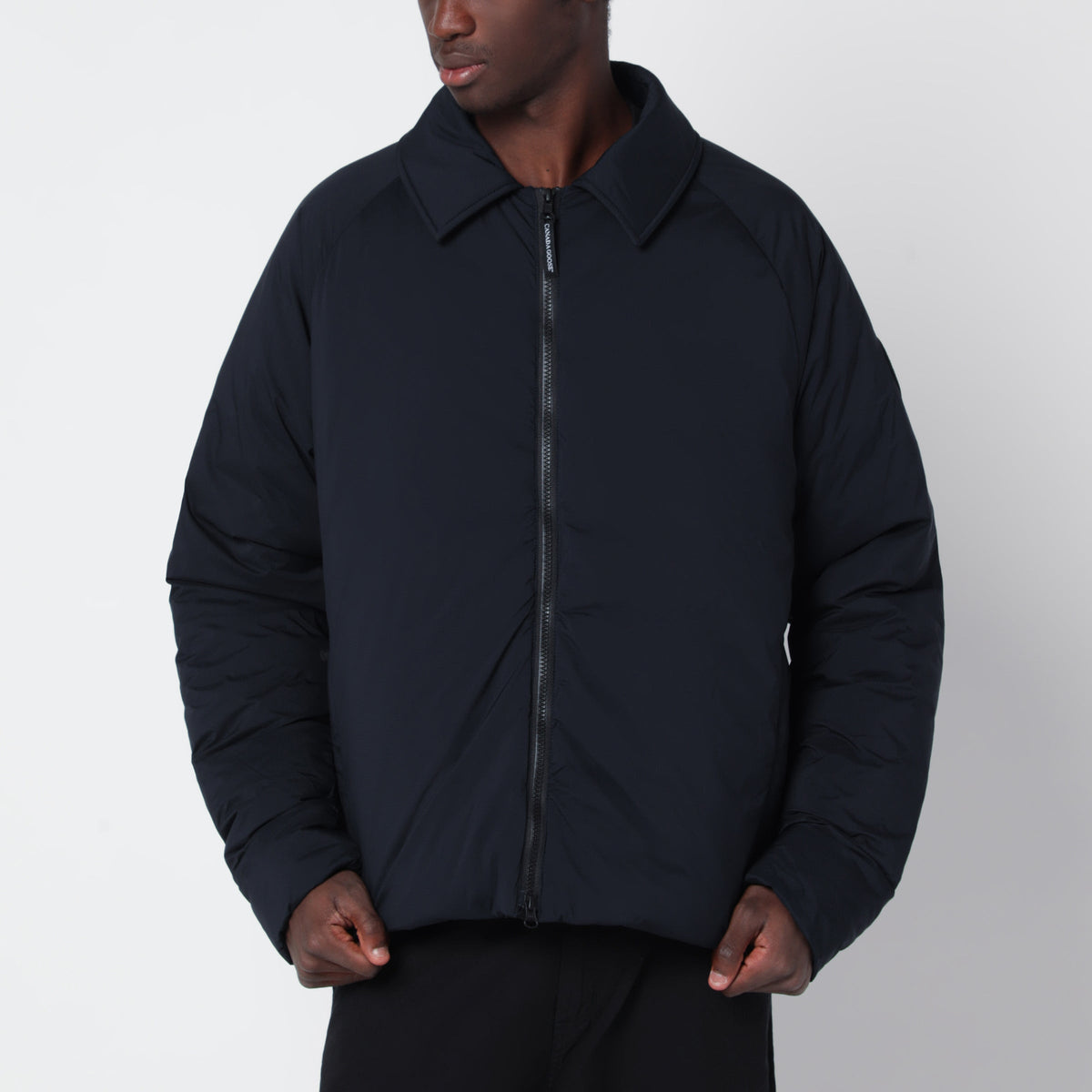 Canada Goose Nocturne Blue Zip-Up Padded Jacket Men CANADA GOOSE