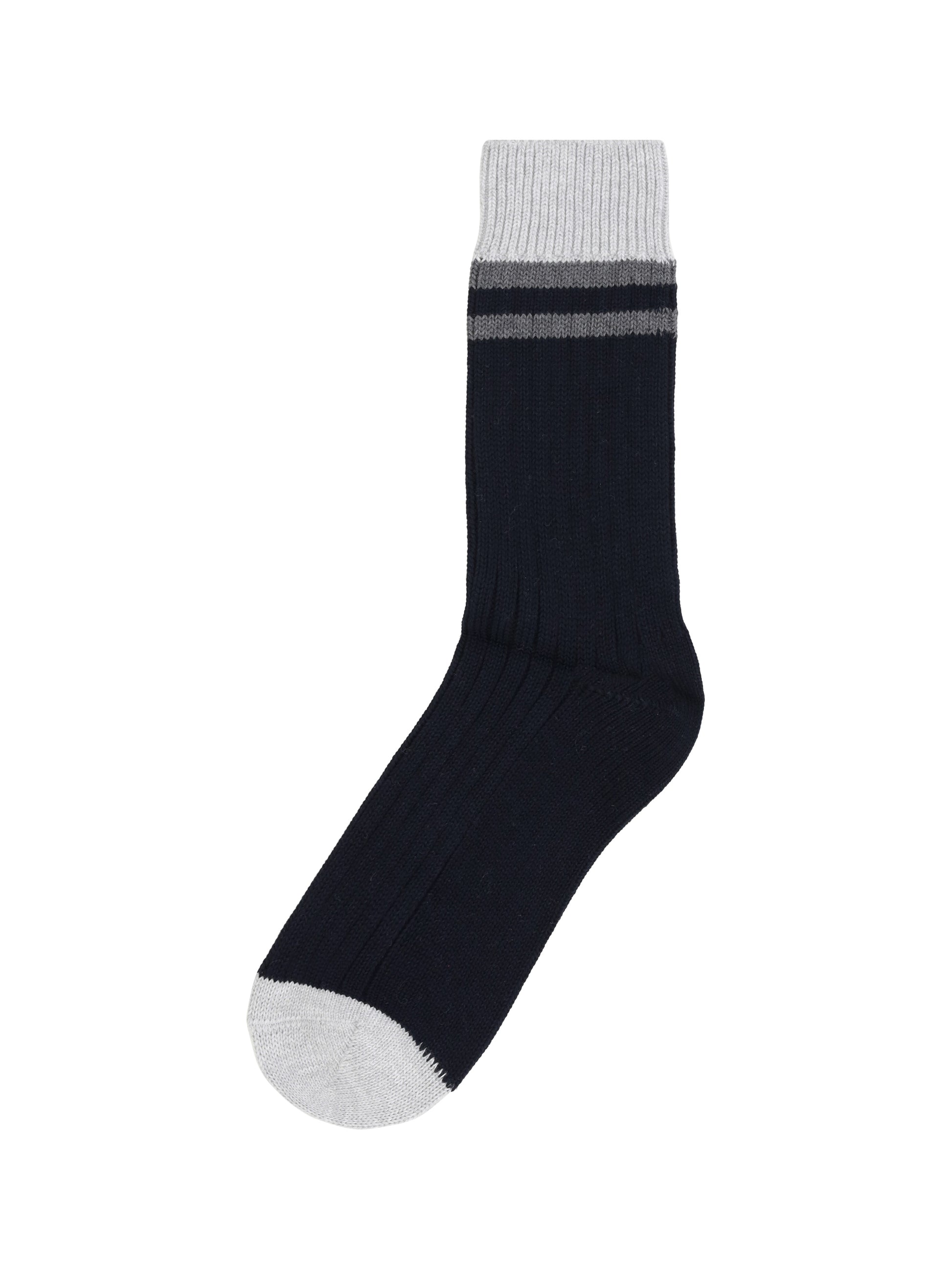 Brunello Cucinelli Men Cotton Socks BRUNELLO CUCINELLI
