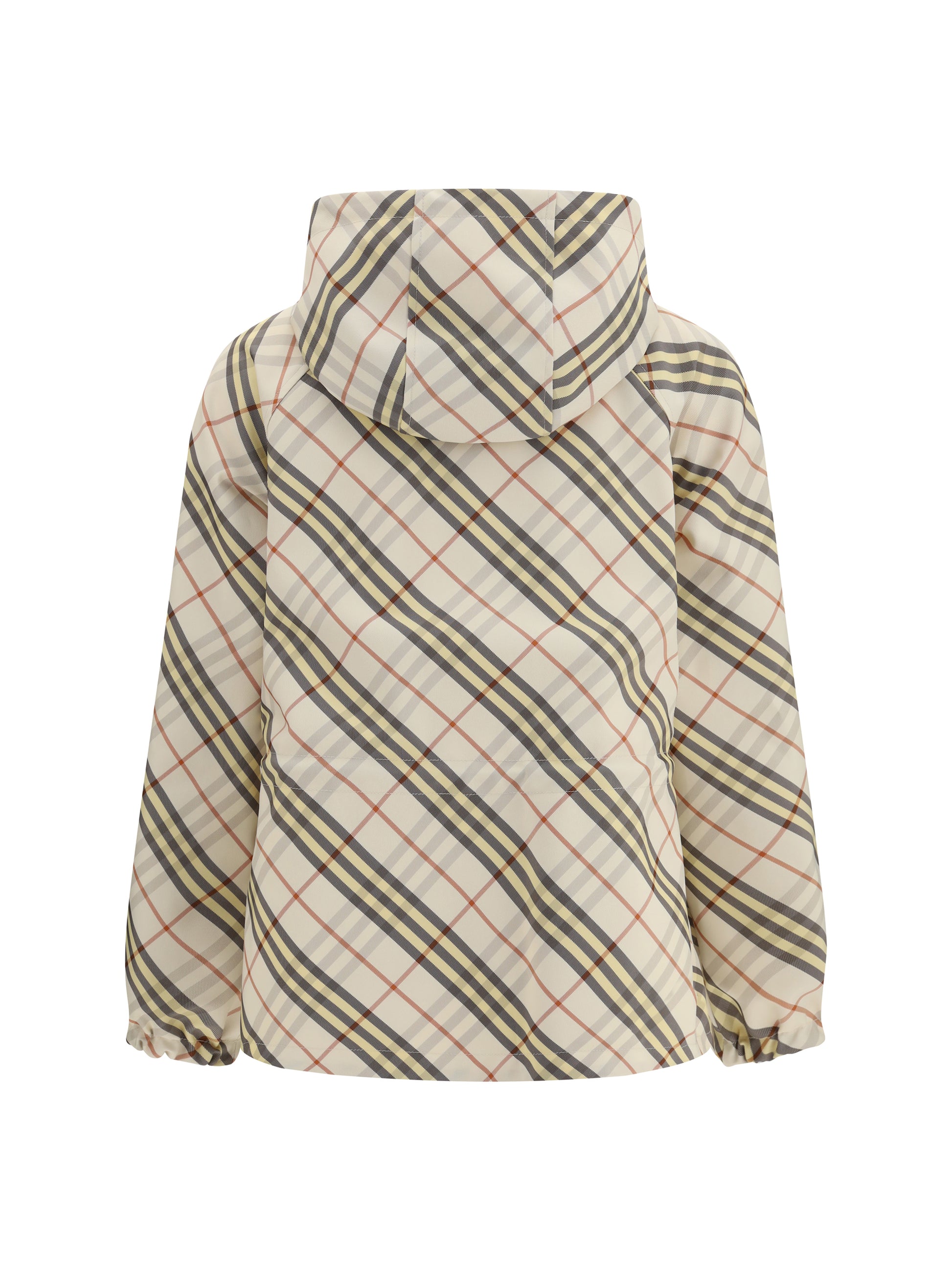 Burberry Women Reversible Check Hooded Jacket BURBERRY