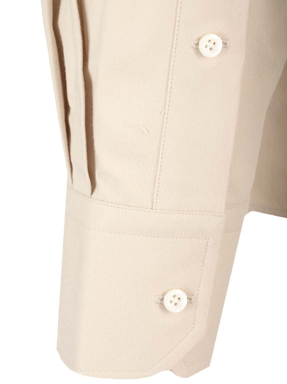 Thom Browne Men Stripe Cotton Flannel Oversized Shirt THOM BROWNE