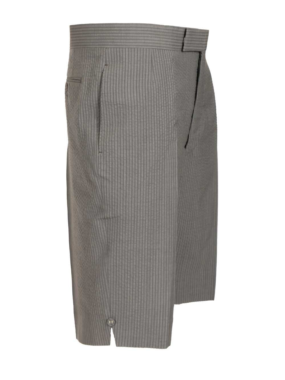 Thom Browne Men Seersucker Shorts THOM BROWNE
