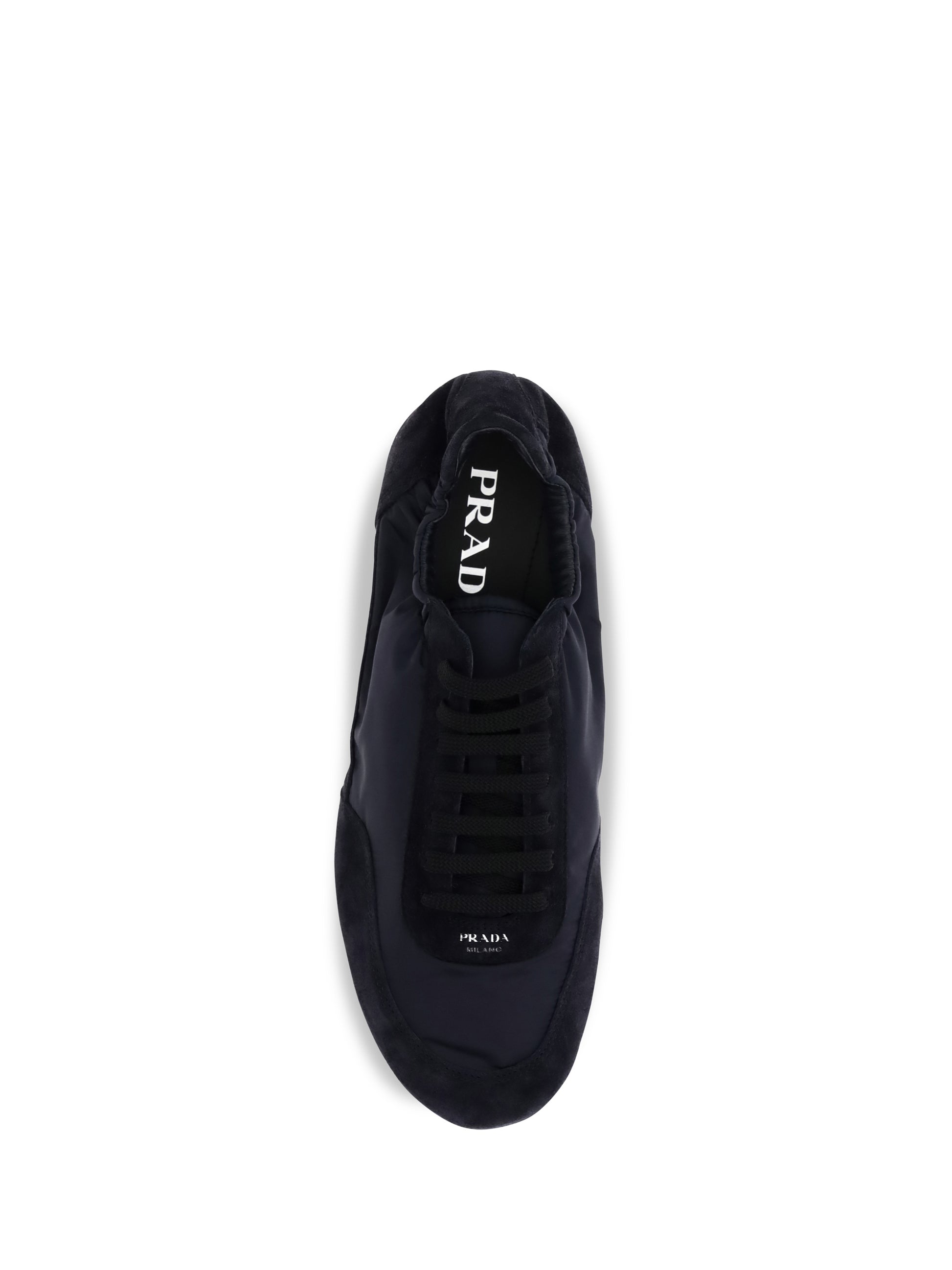 Prada Men Collapse Sneakers In Re-Nylon And Suede PRADA