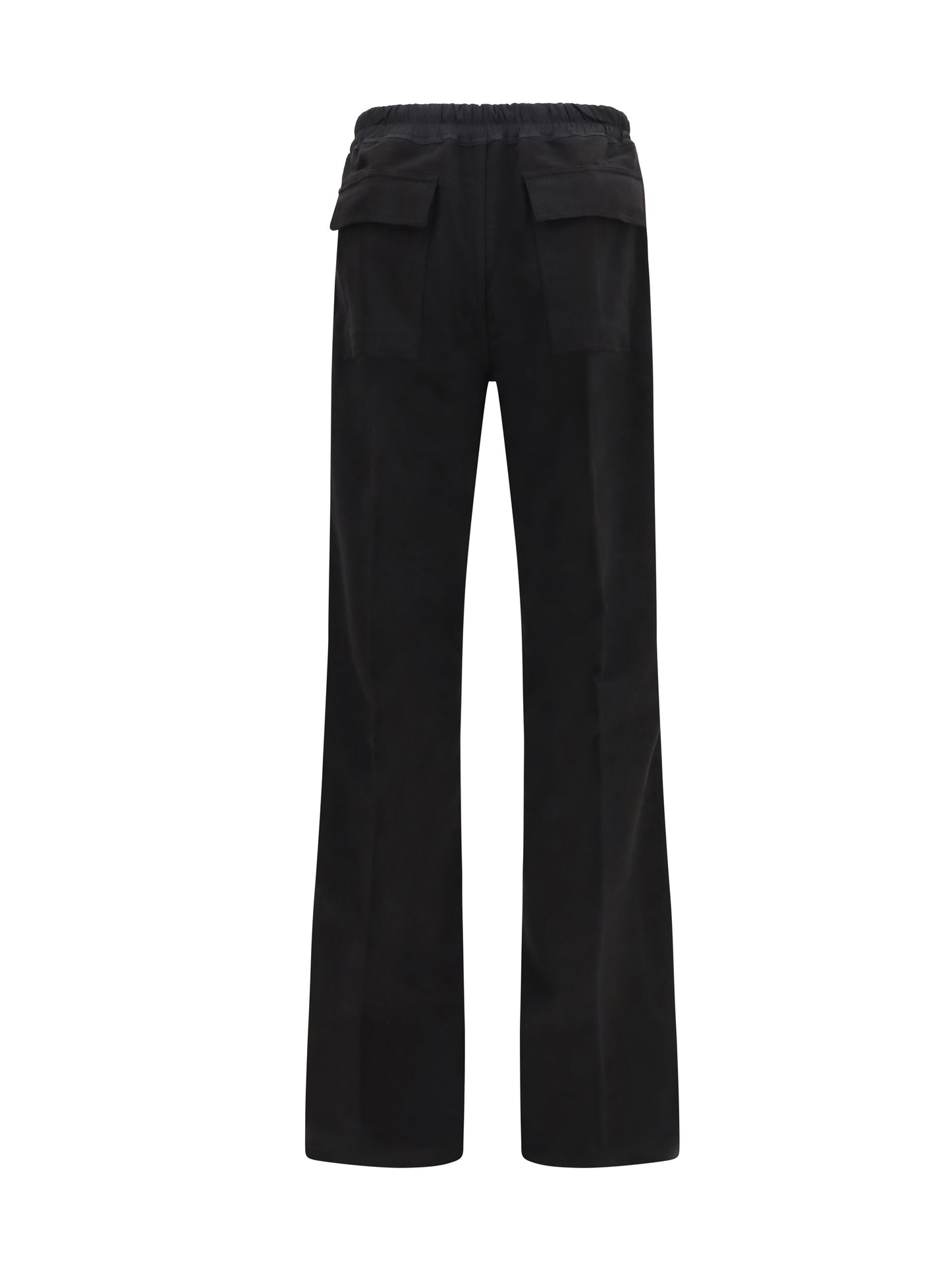 Rick Owens Men Dietrich Drawstring Pants In Brushed Twill