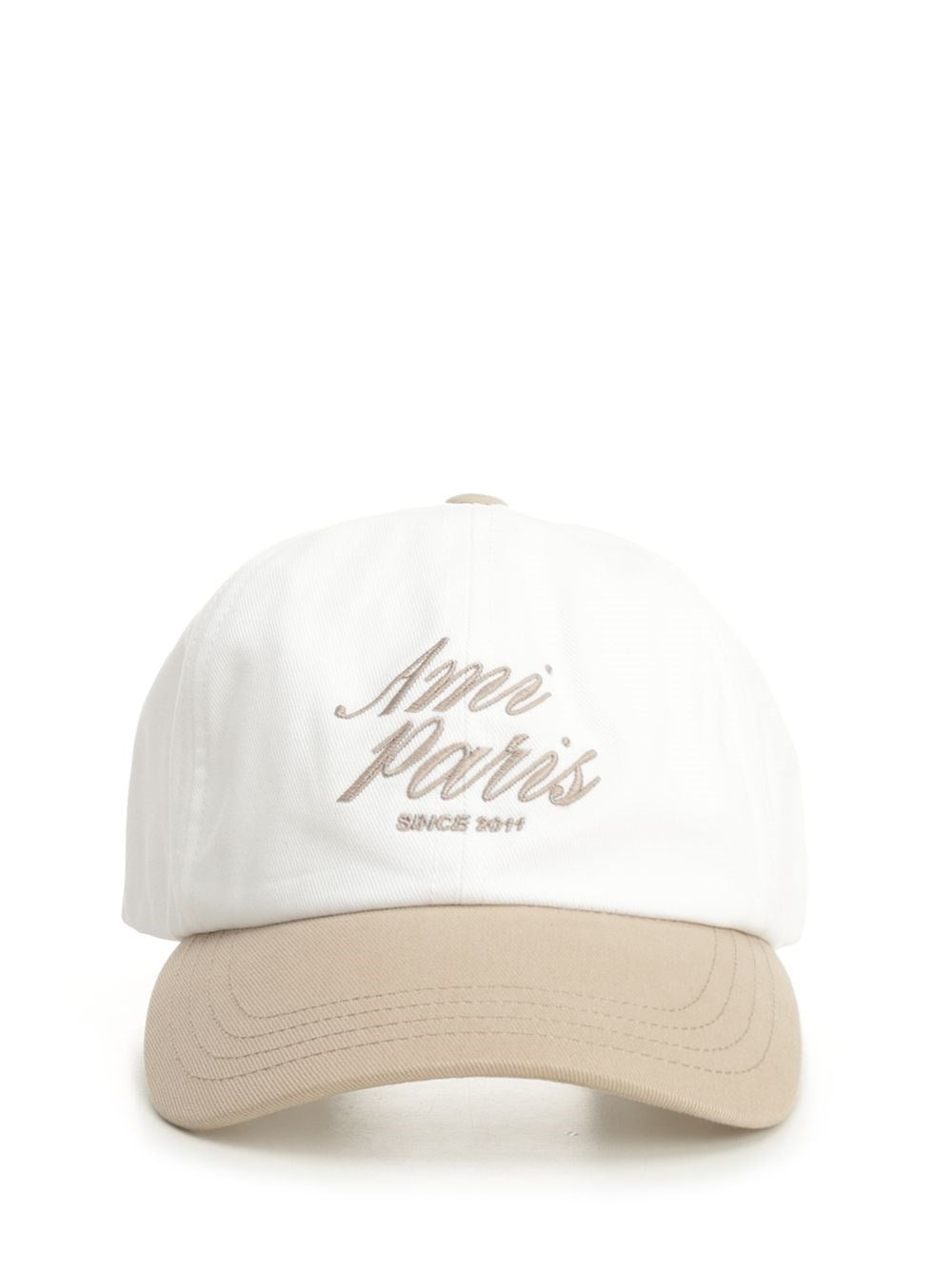 Ami Women Bicolor Ami Paris Cap Cotton Gabardine AMI PARIS