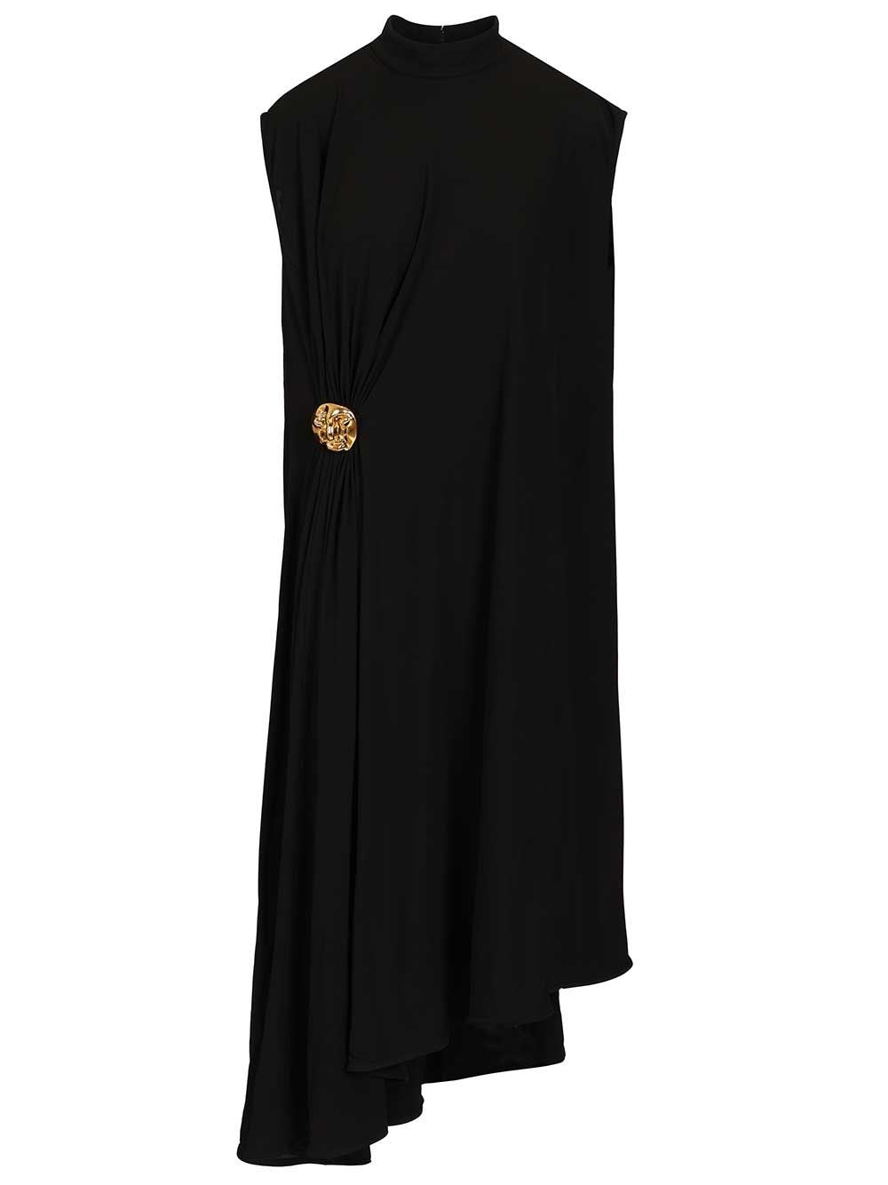 Bottega Veneta Women Crepe Viscose Jersey Dress BOTTEGA VENETA