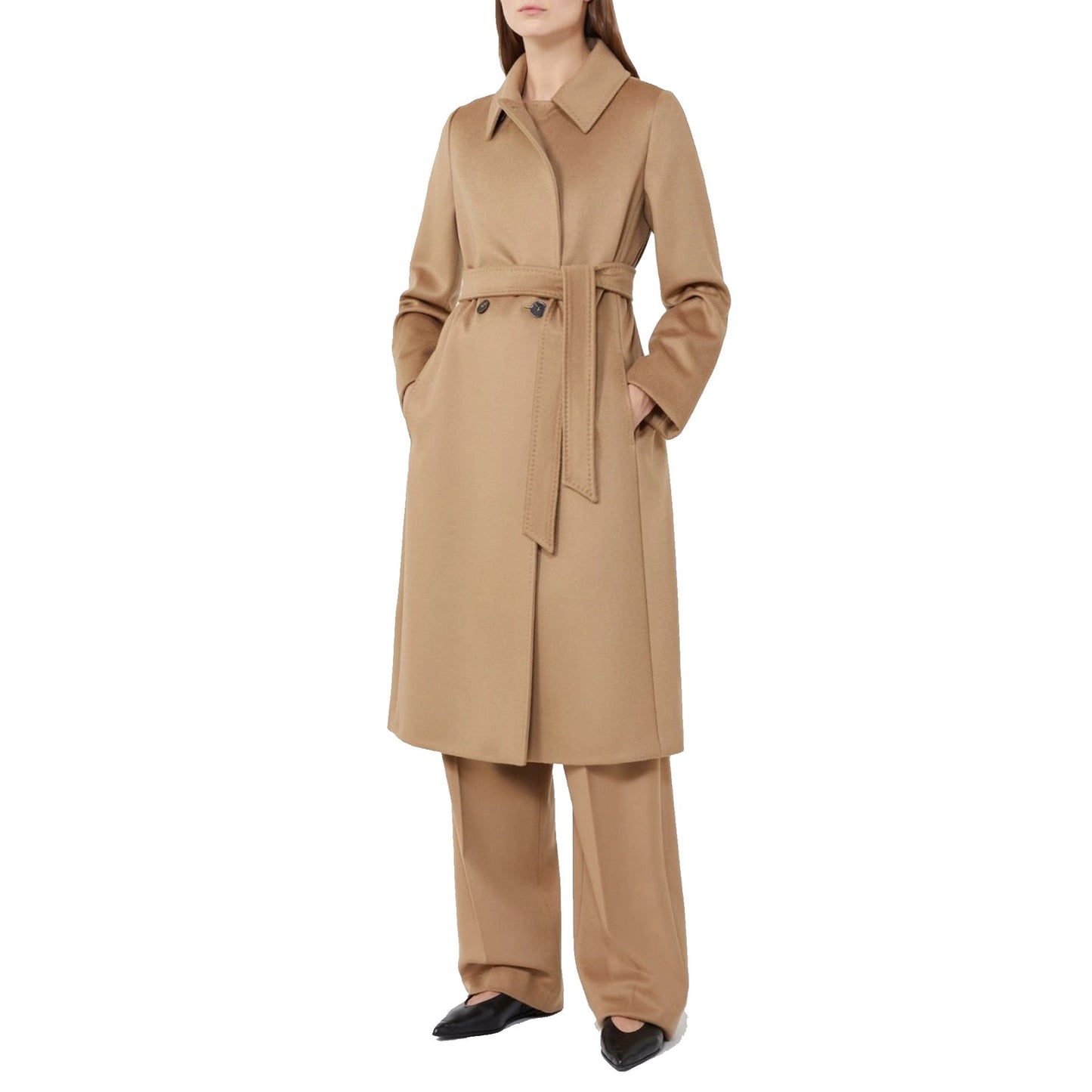 Max Mara Studio Bcollag Wool Coat Women MAX MARA STUDIO