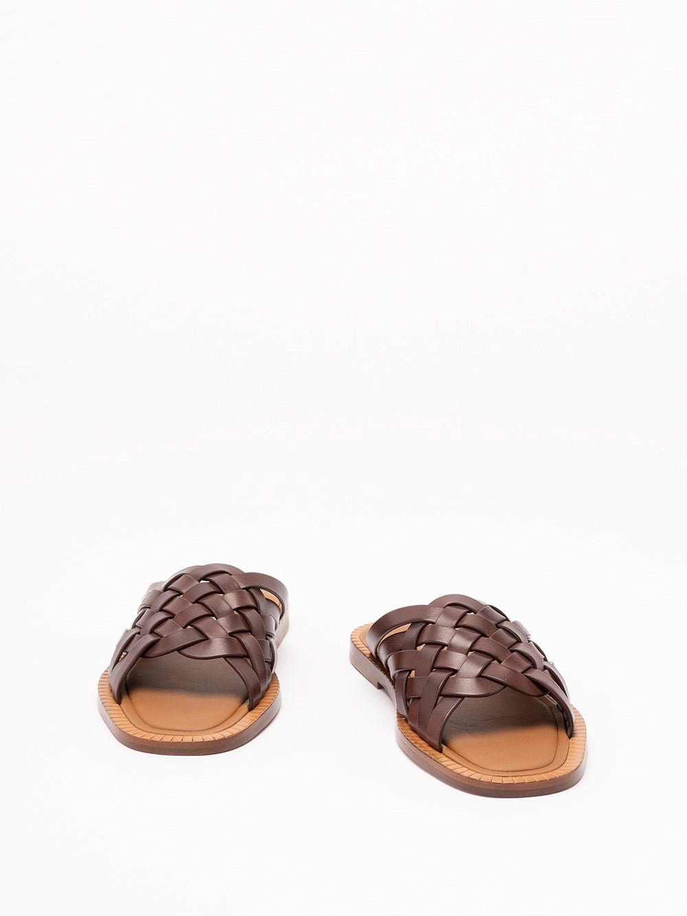 Miu Miu Women Wwoven Leather Sandals MIU MIU