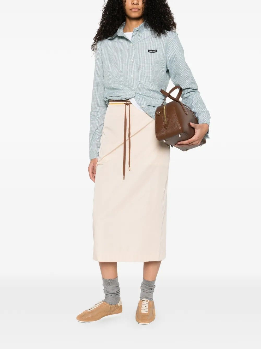 Miu Miu Women Poplin Shirt MIU MIU