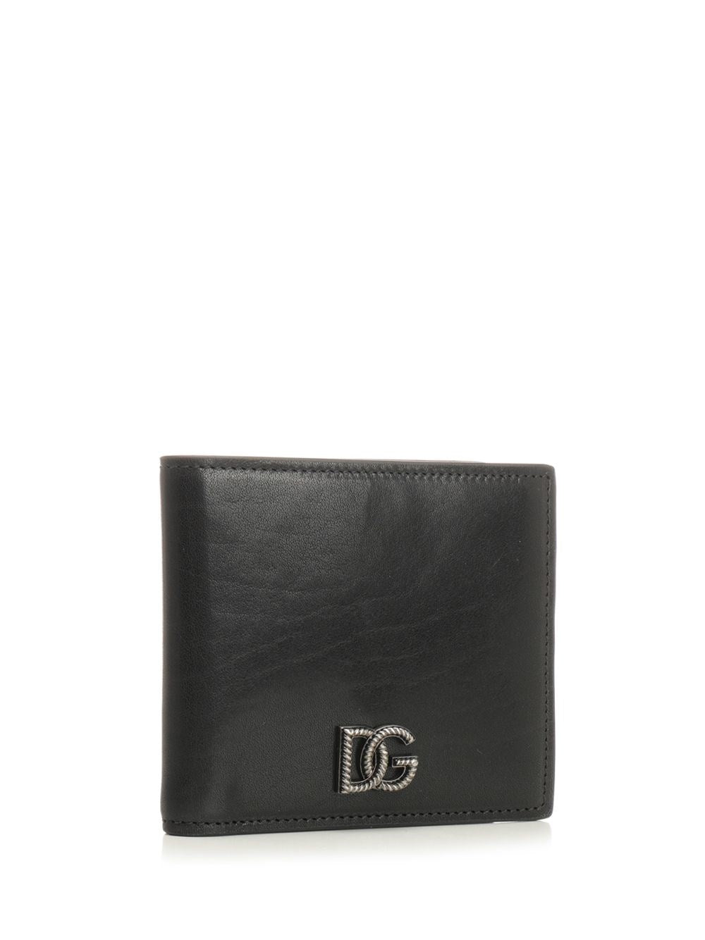 Dolce & Gabbana Men Tempesta Calfskin Wallet DOLCE & GABBANA