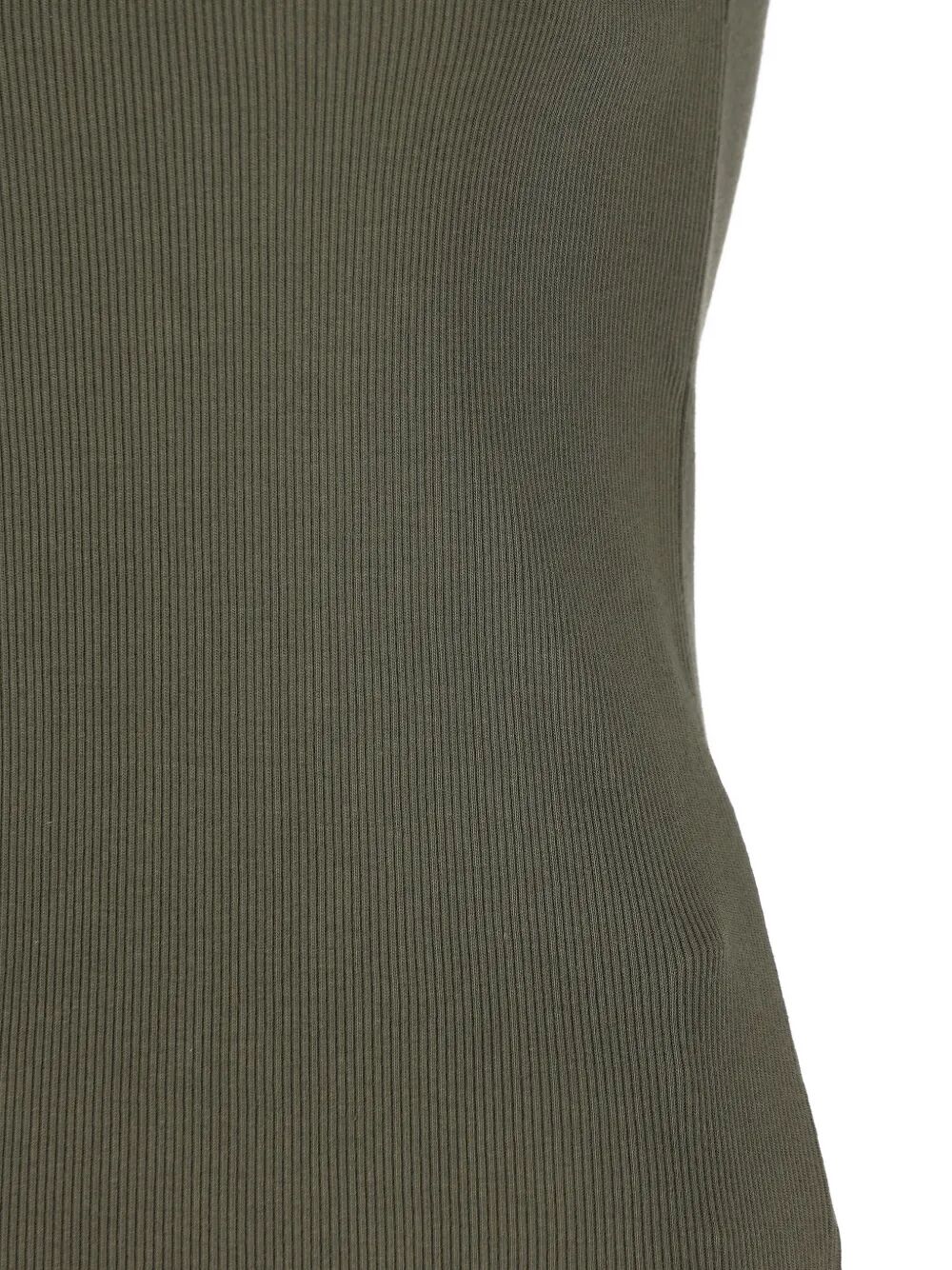 Saint Laurent Women Cassandre Tank Top With Tonal Embroidery SAINT LAURENT