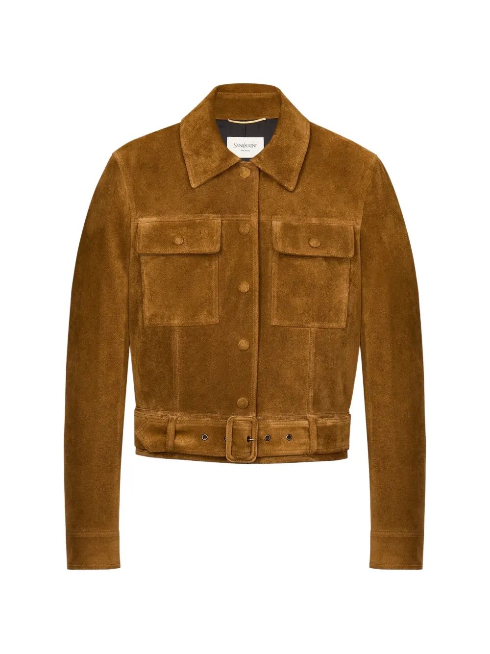 Saint Laurent Women Vintage Split Leather Jacket SAINT LAURENT