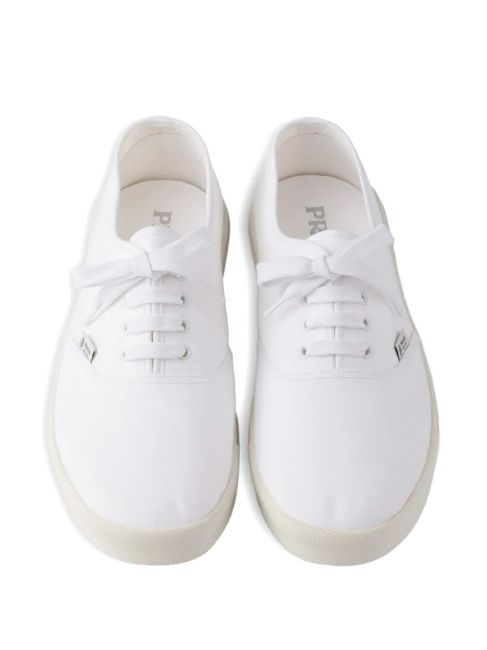 Prada Men Drill Fabric Sneakers PRADA
