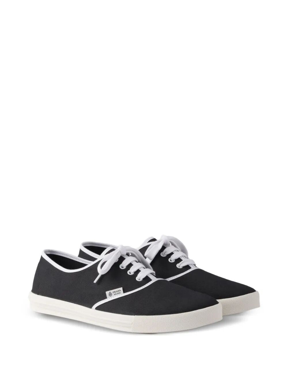 Prada Men Drill Fabric Sneakers PRADA