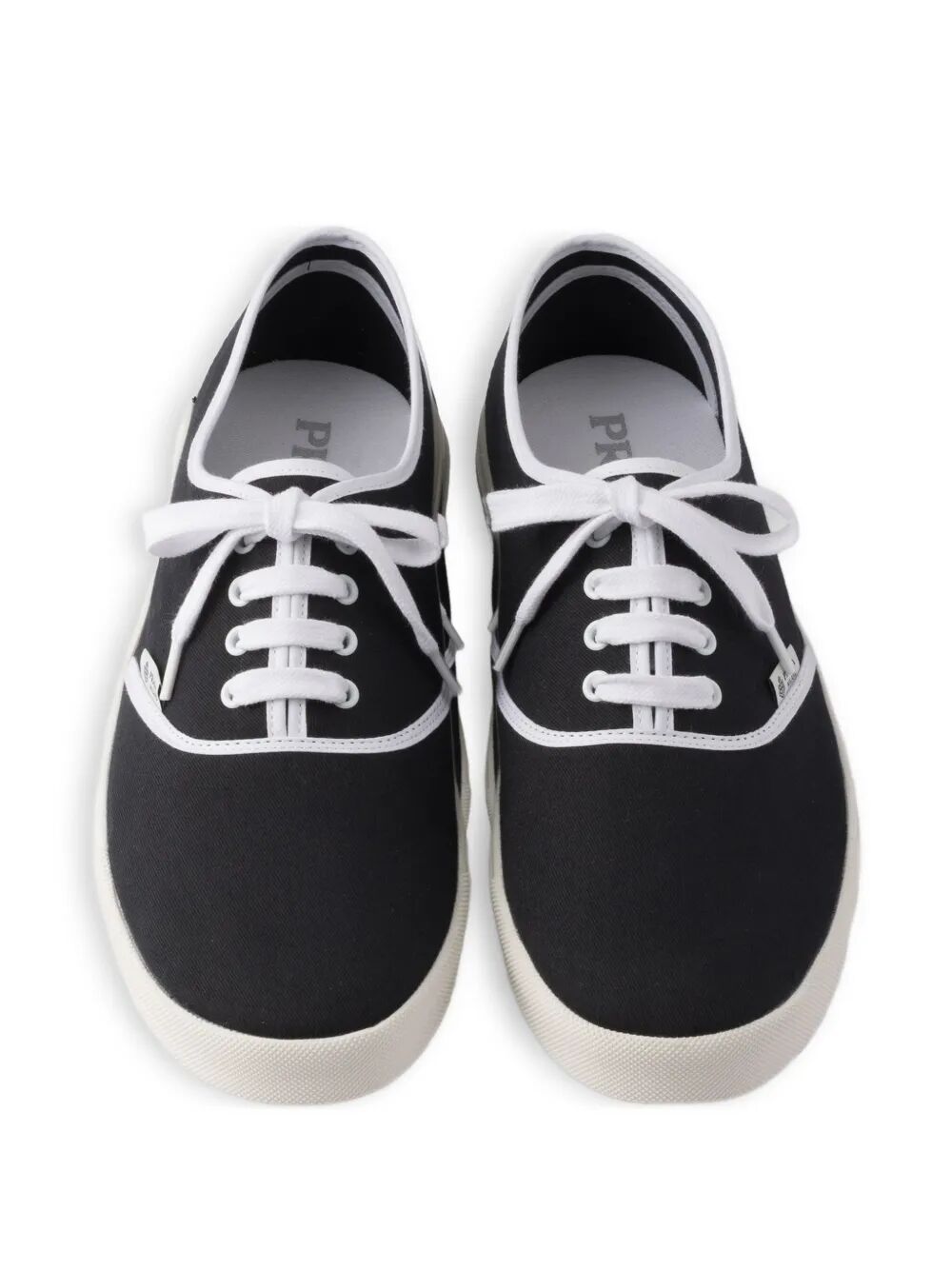 Prada Men Drill Fabric Sneakers PRADA