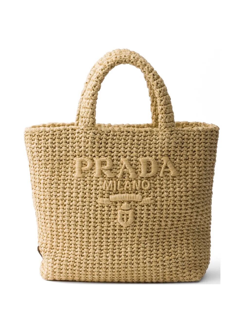 Prada Women Small Crochet Tote Bag PRADA