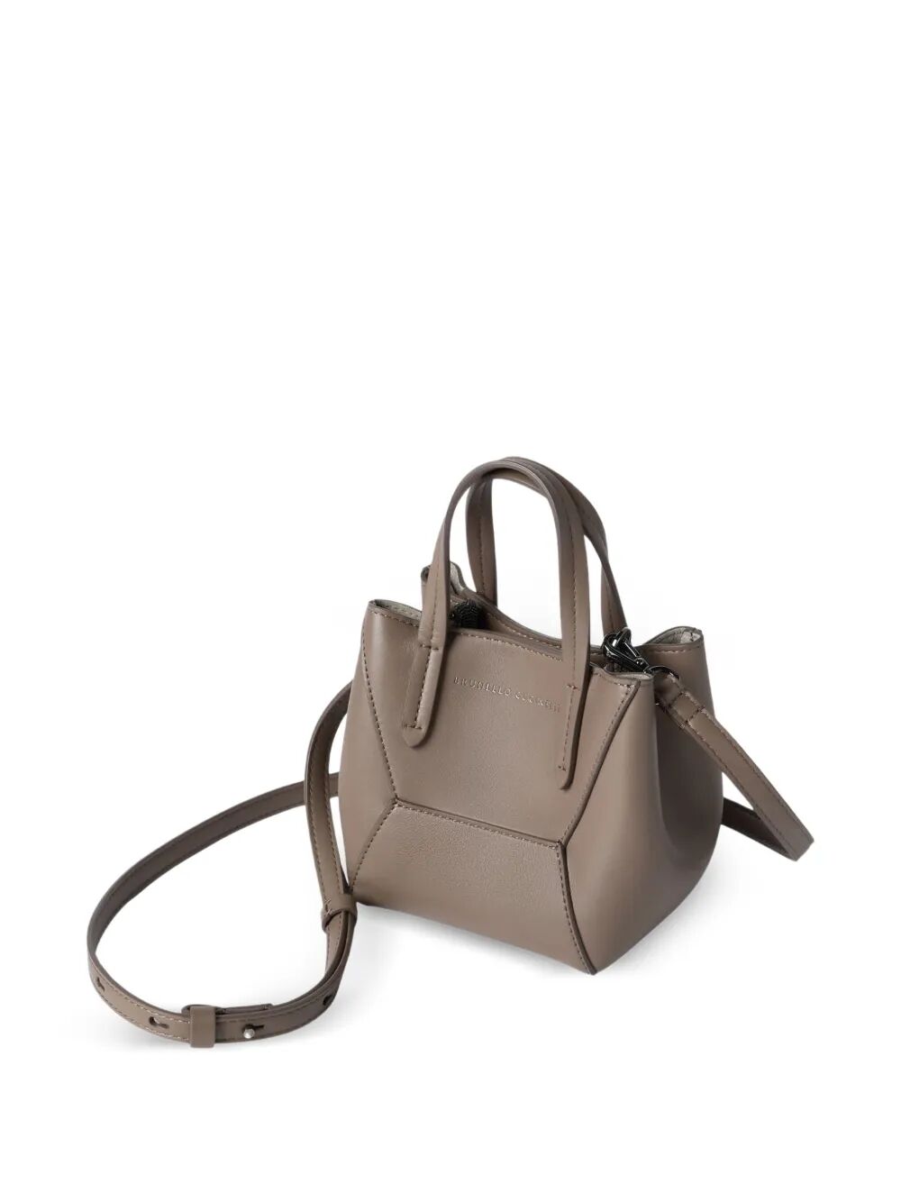 Brunello Cucinelli Women Bc Duo Mini Bag In Calfskin With Monili BRUNELLO CUCINELLI