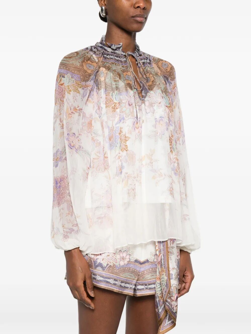 Zimmermann Women Luna Billow Blouse ZIMMERMANN