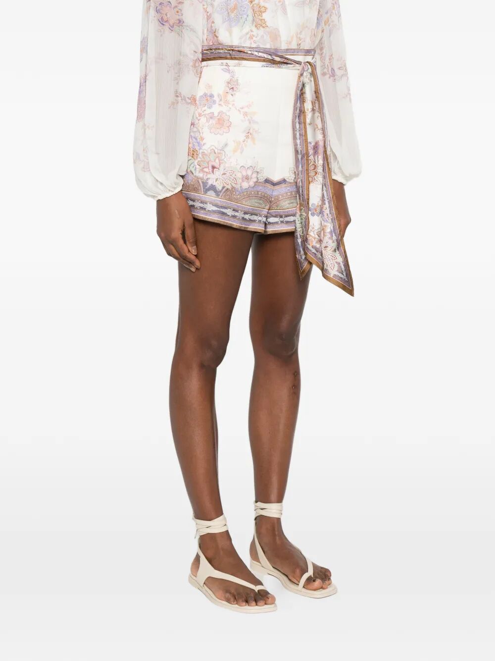 Zimmermann Women Luna Scarf Tie Short ZIMMERMANN