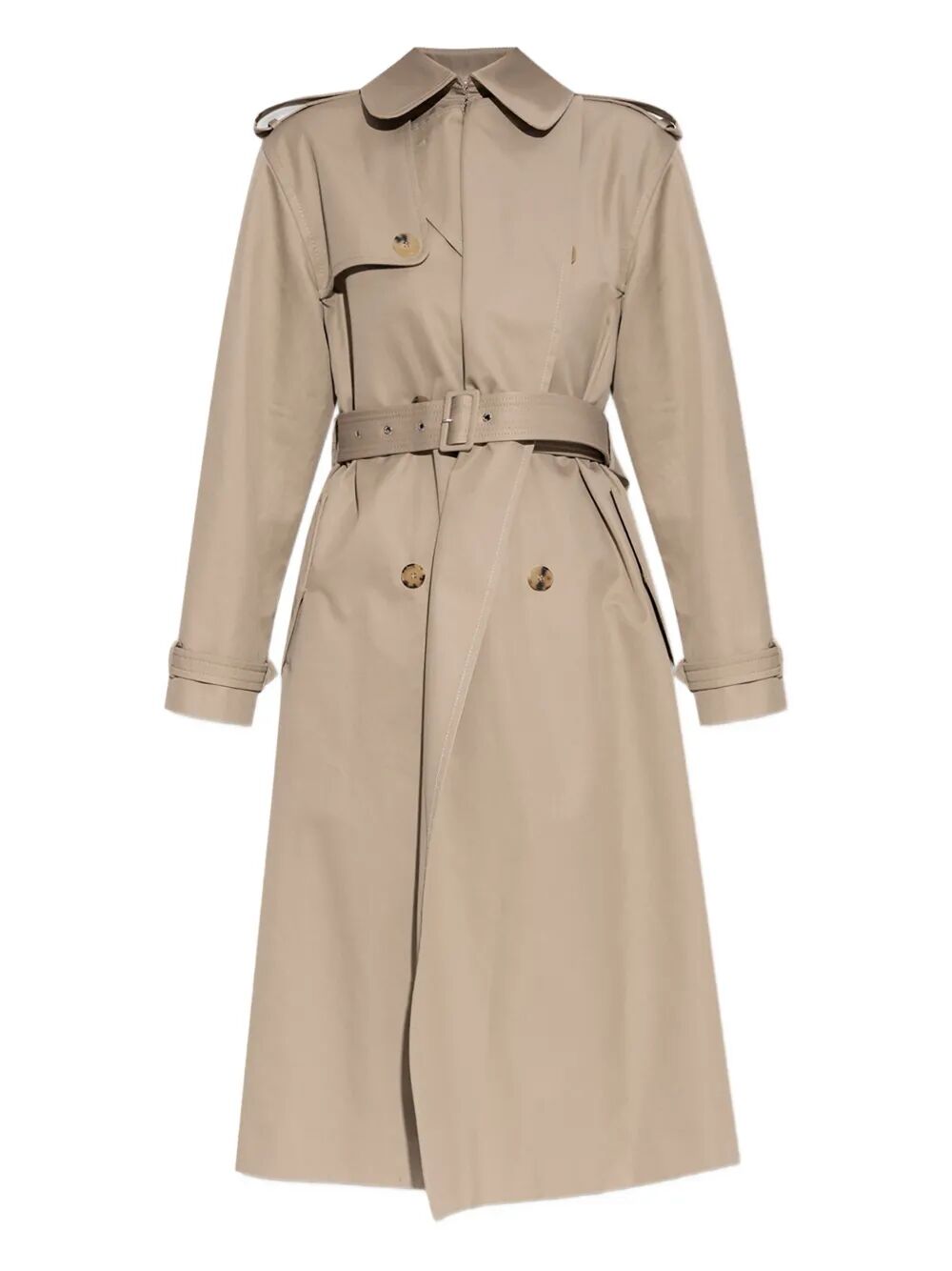 Alexander Mcqueen Women Double-Breasted Trench Coat ALEXANDER MCQUEEN