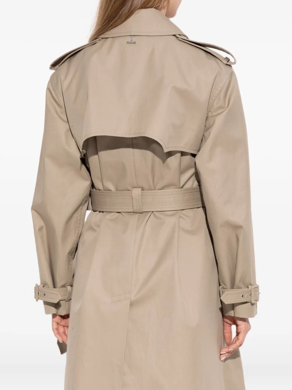 Alexander Mcqueen Women Double-Breasted Trench Coat ALEXANDER MCQUEEN
