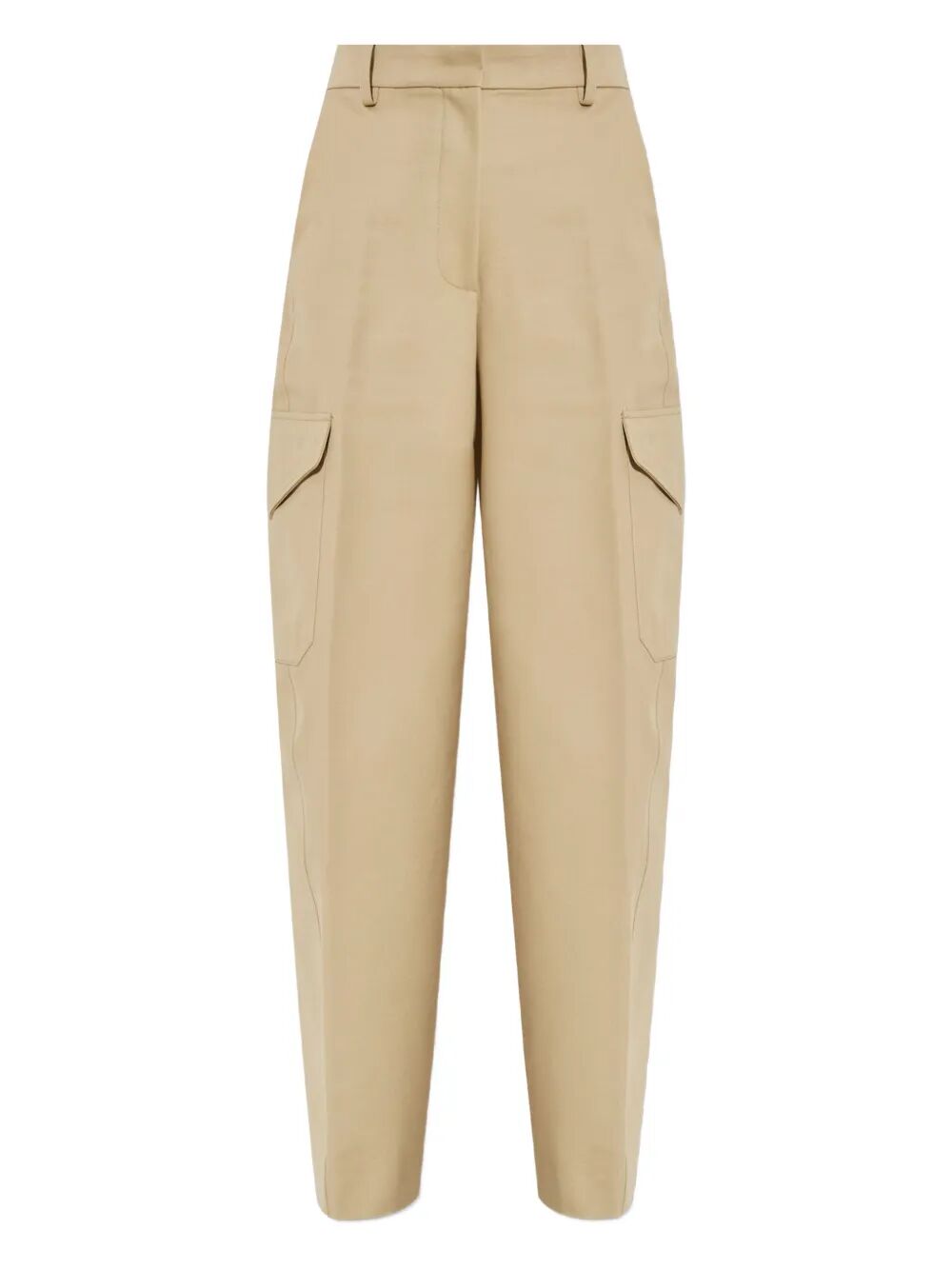Givenchy Women Cotton And Wool Cocoon Trousers With Pockets GIVENCHY