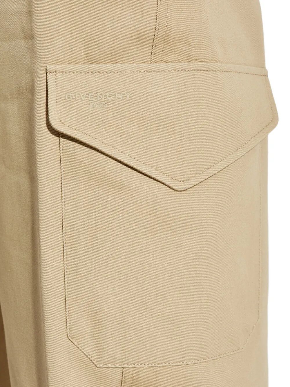 Givenchy Women Cotton And Wool Cocoon Trousers With Pockets GIVENCHY