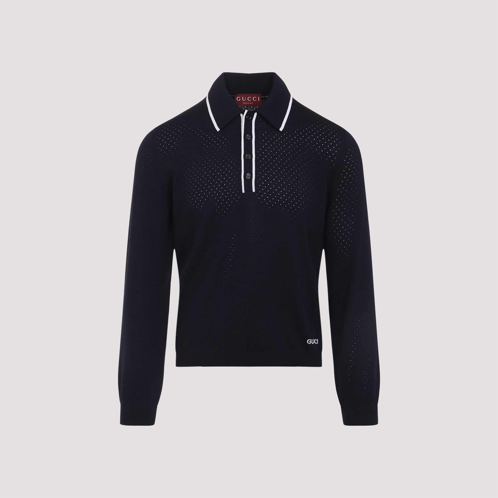 Gucci Long Sleeves Polo Men GUCCI