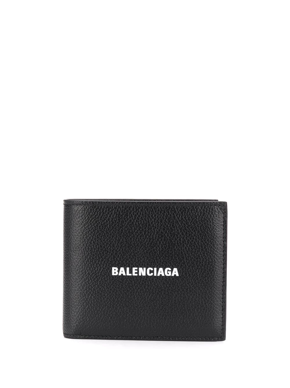 Balenciaga Men Logo-Print Squared Bi-Fold Wallet BALENCIAGA