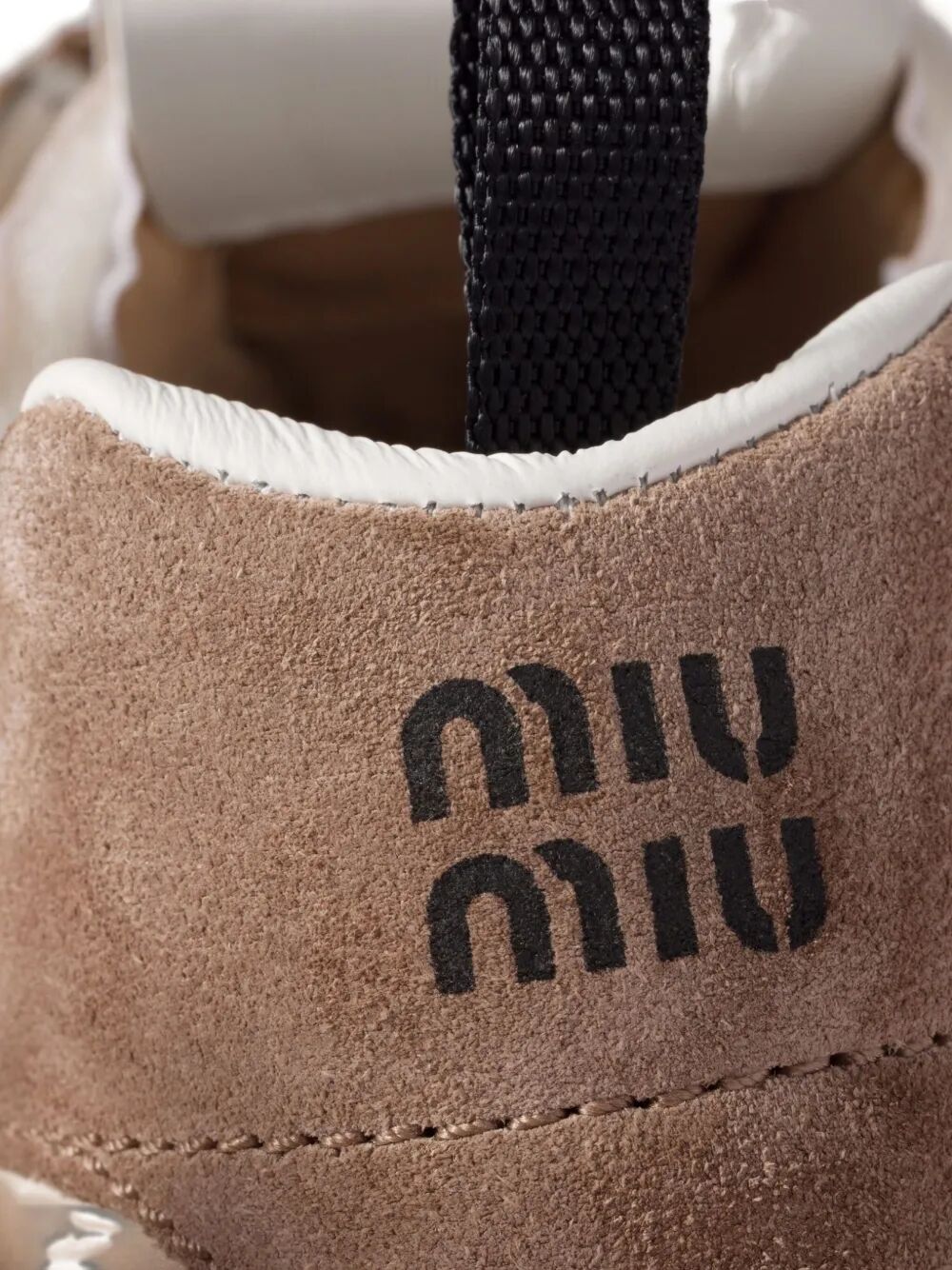 Miu Miu Women Tyre Technical Fabric And Suede Sneakers MIU MIU