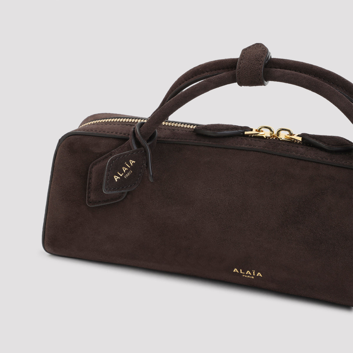 Alaïa Teckel Suede Clutch Women ALAIA