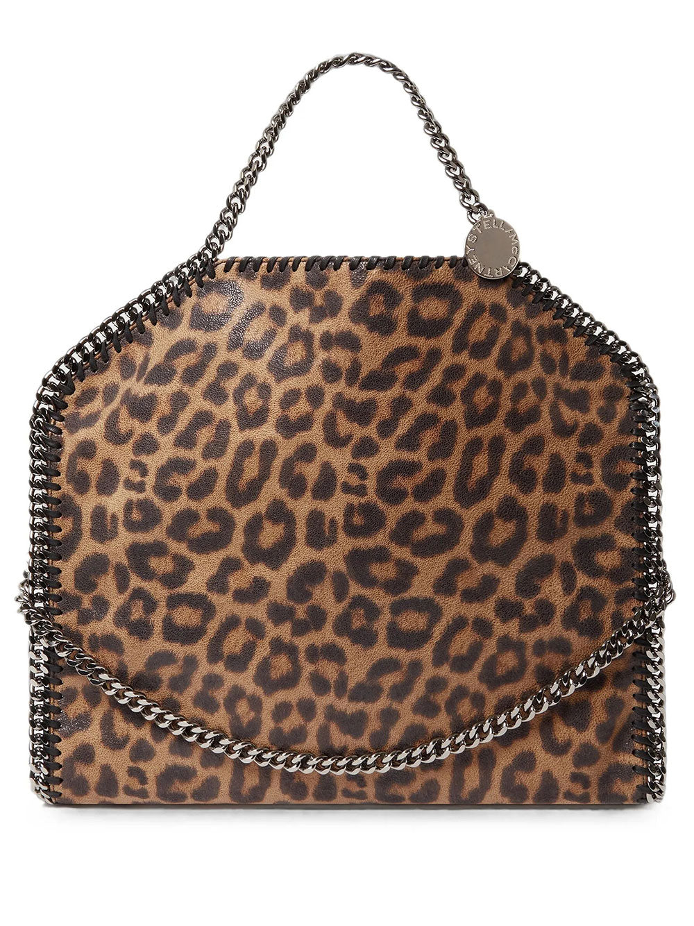 Stella Mccartney Women Borsa Tote "Falabella" Pieghevole Motivo Leopardo