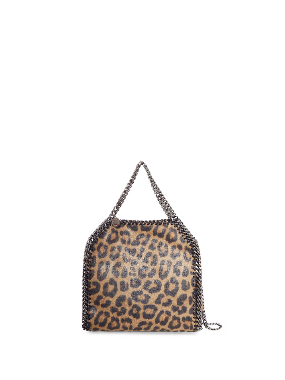Stella Mccartney Women Borsa Tote "Mini Falabella" Motivo Leopardo