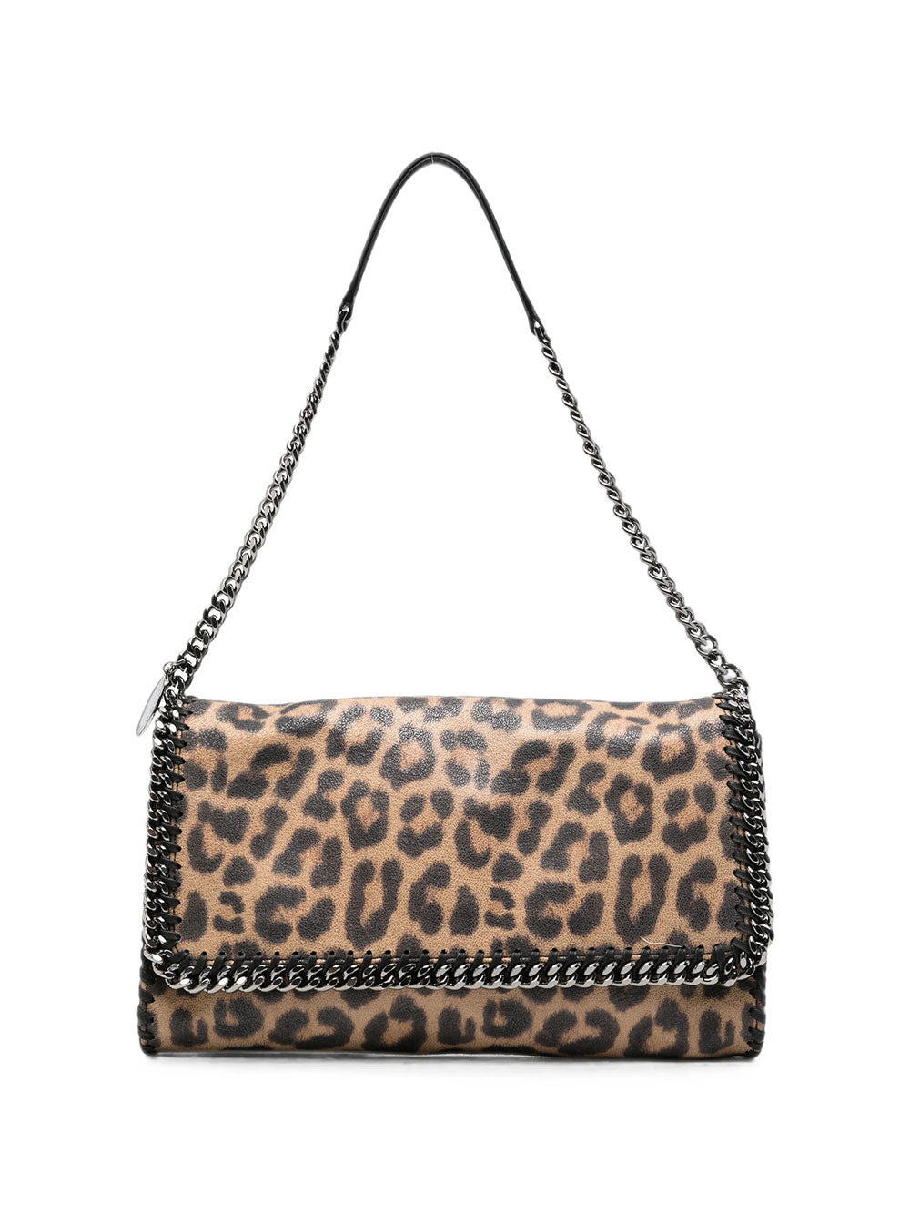 Stella Mccartney Women Borsa Messenger "Falabella" Motivo Leopardato