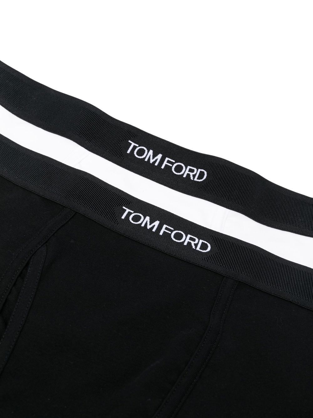Tom Ford Men Set Of 2 Logo-Waistband Cotton Boxer Briefs TOM FORD