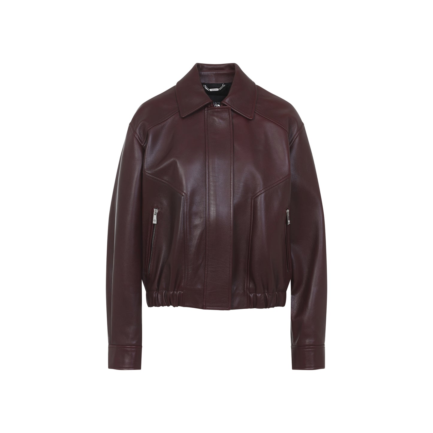 Versace Bufalo Leather Blouson Women VERSACE