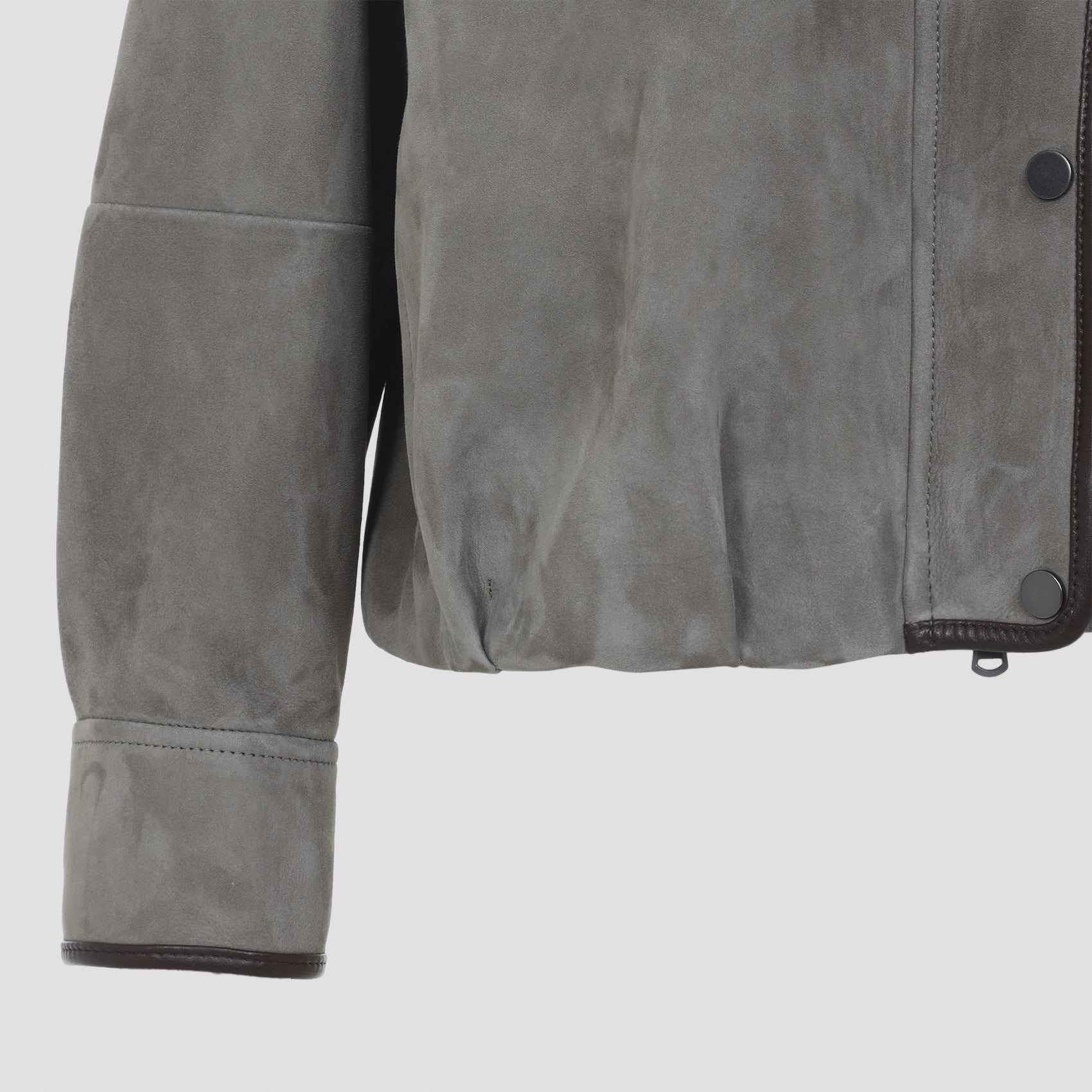 Brunello Cucinelli Suede Jacket Women BRUNELLO CUCINELLI