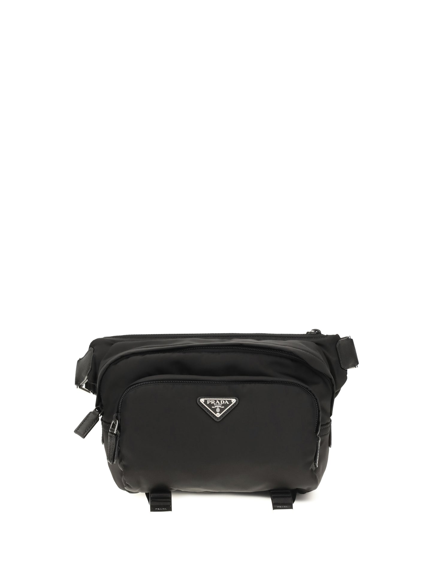 Prada Men Re-Nylon And Saffiano Shoulder Bag PRADA