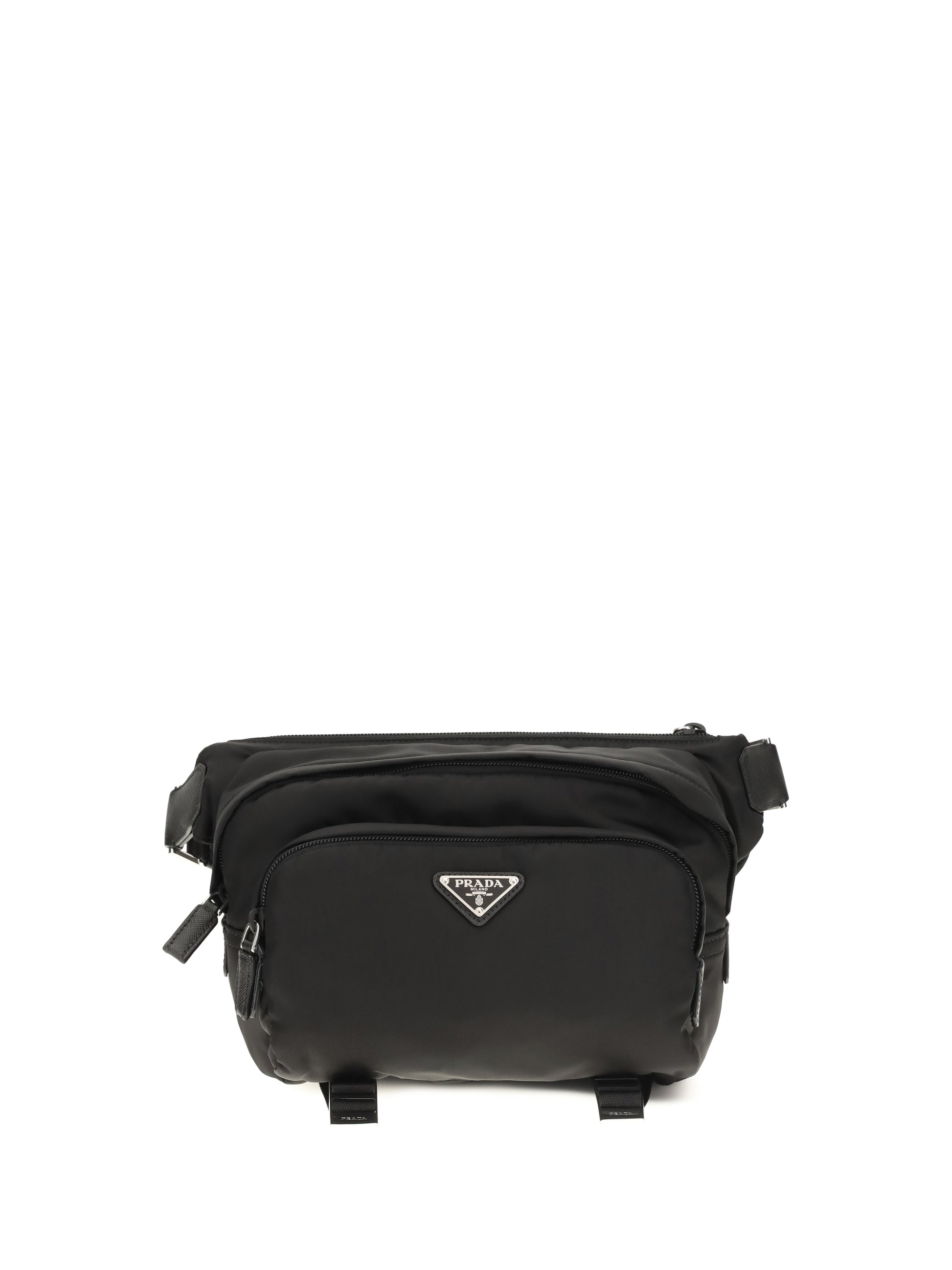 Prada Men Re-Nylon And Saffiano Shoulder Bag PRADA