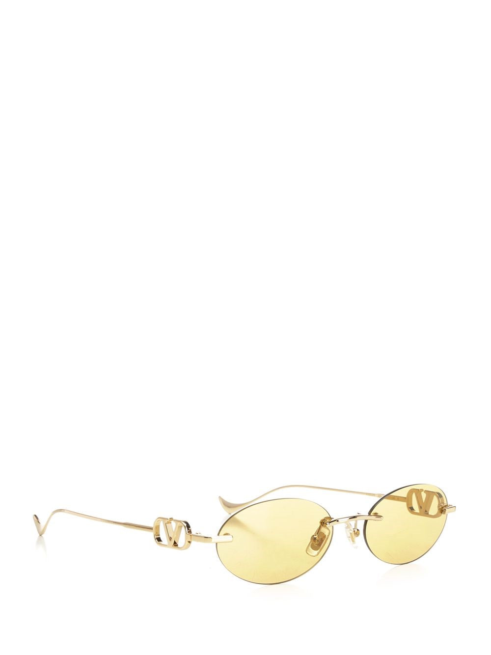 Valentino Garavani Women Geometric Metal Glasses VALENTINO GARAVANI