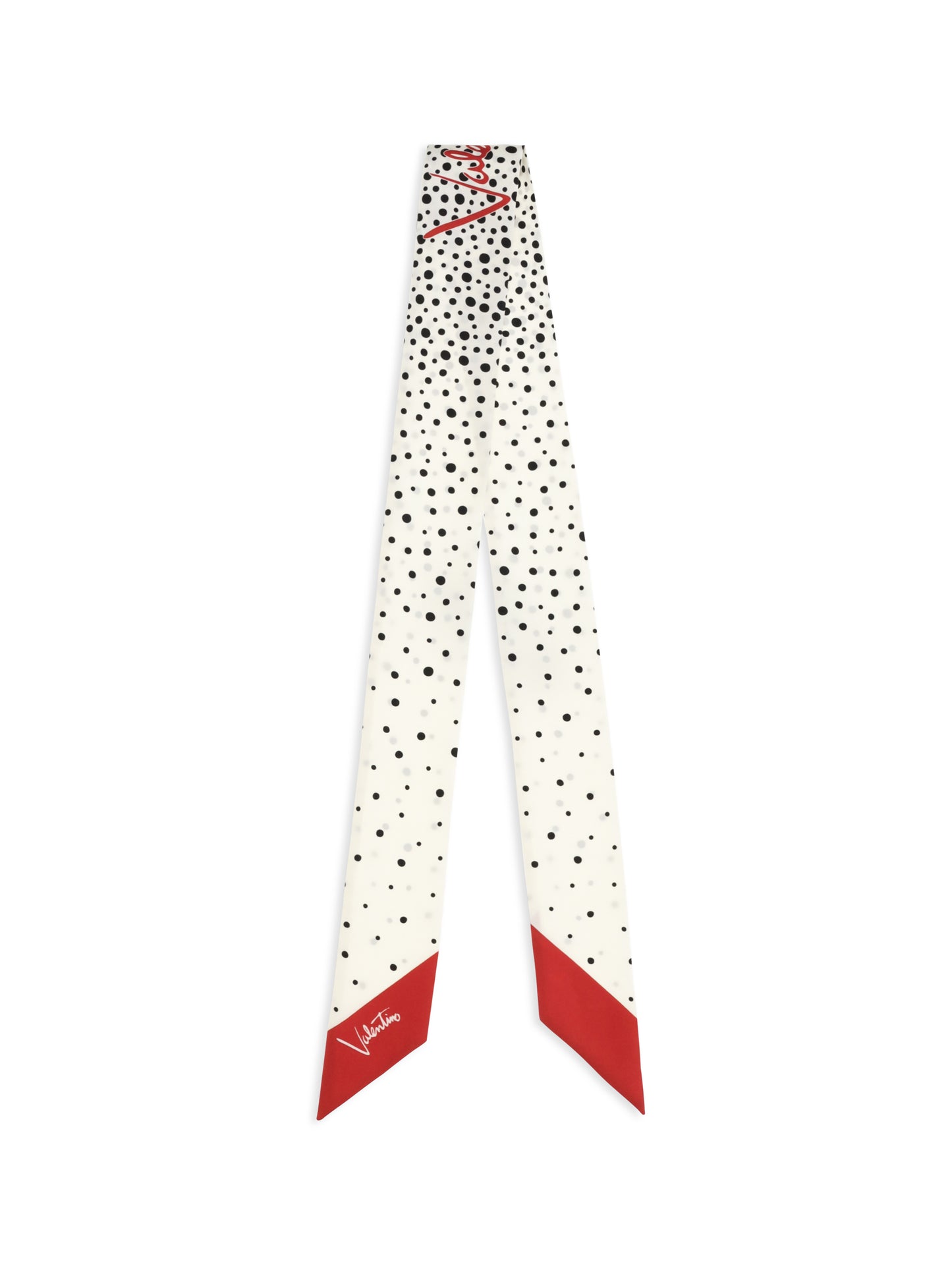 Valentino Garavani Women Twill Little Stars Starry Scarf In Silk VALENTINO GARAVANI