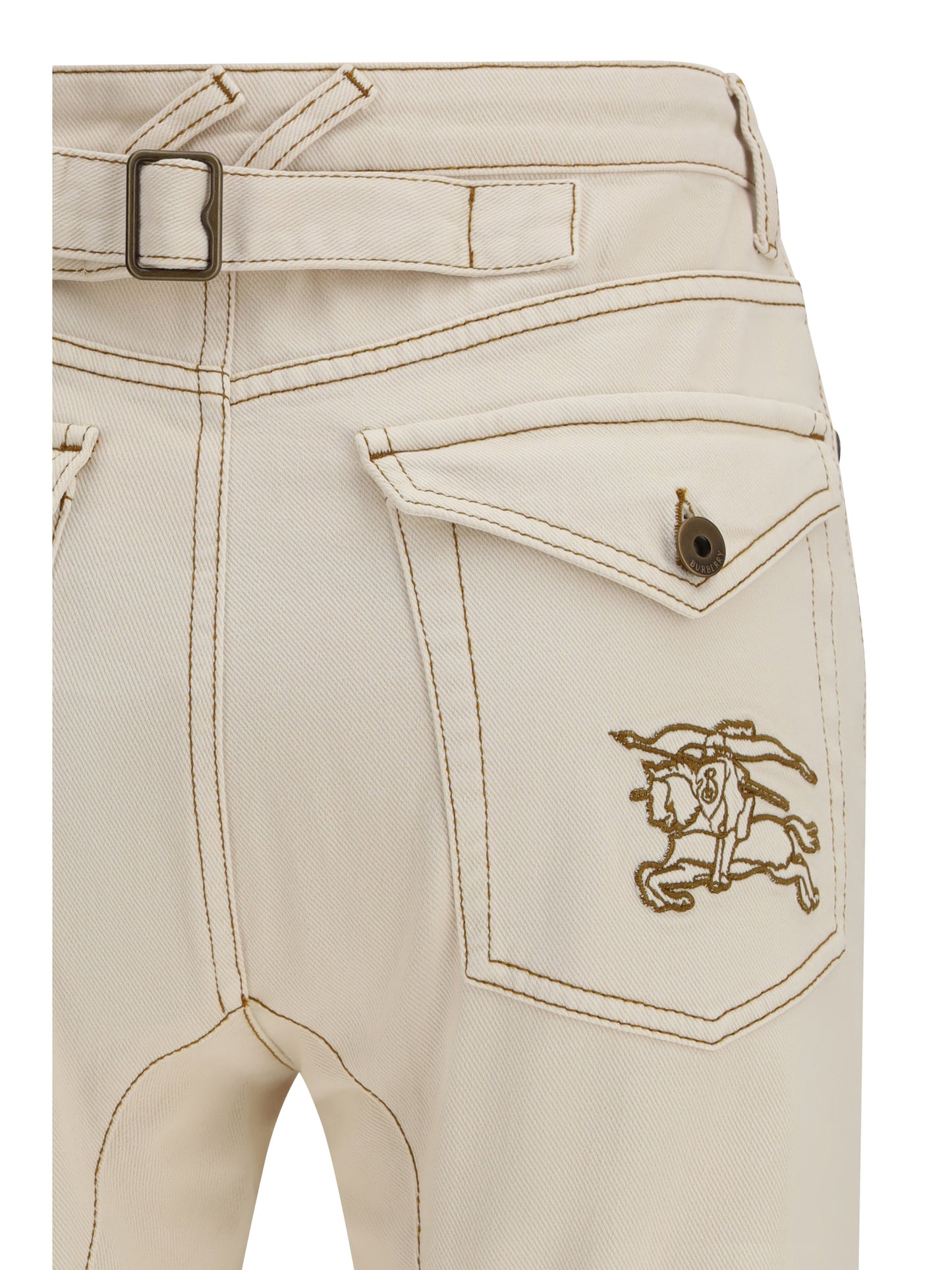 Burberry Women High-Waisted Bootcut Jeans BURBERRY