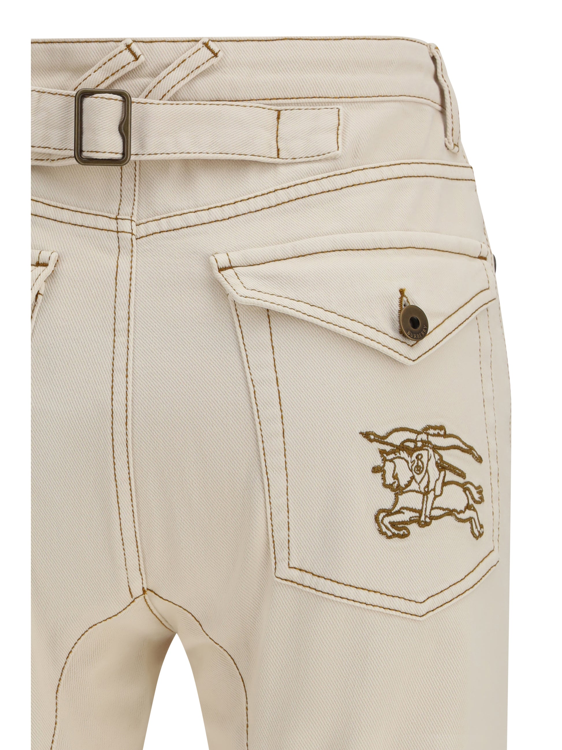 Burberry Women High-Waisted Bootcut Jeans BURBERRY